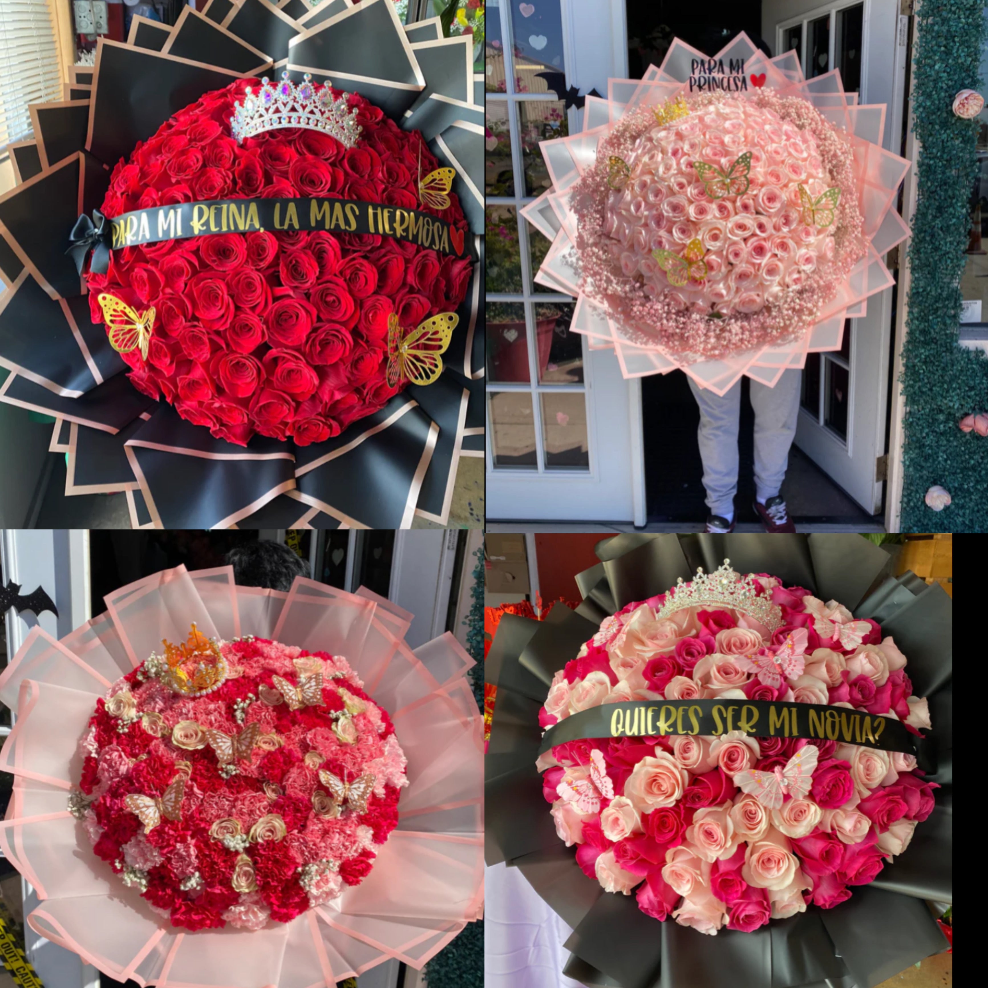 LA BUCHONA BOUQUET 100 ROSES by The Chocolate Rose
