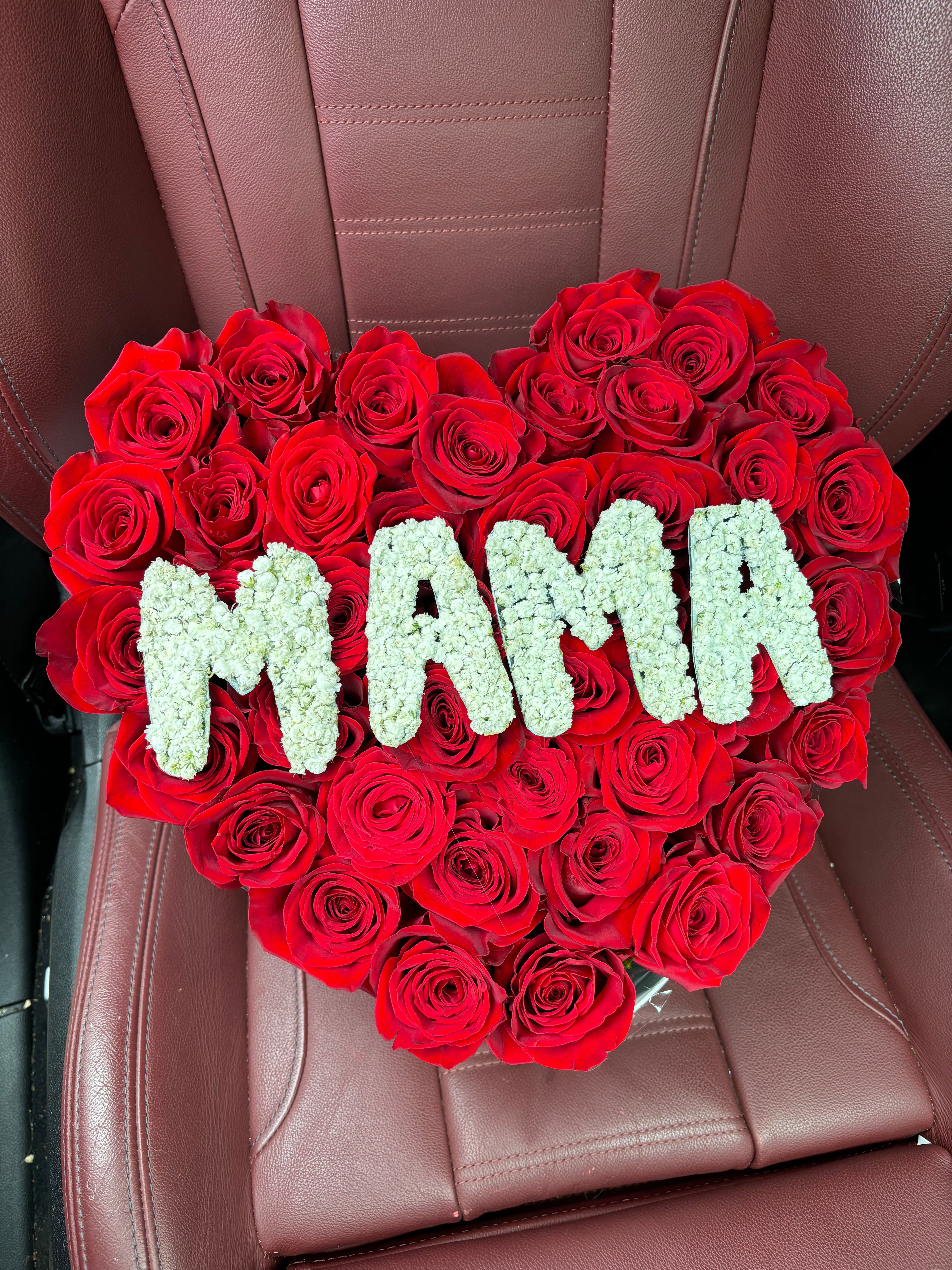 Heart box with initial or letter (4 letter/number max)