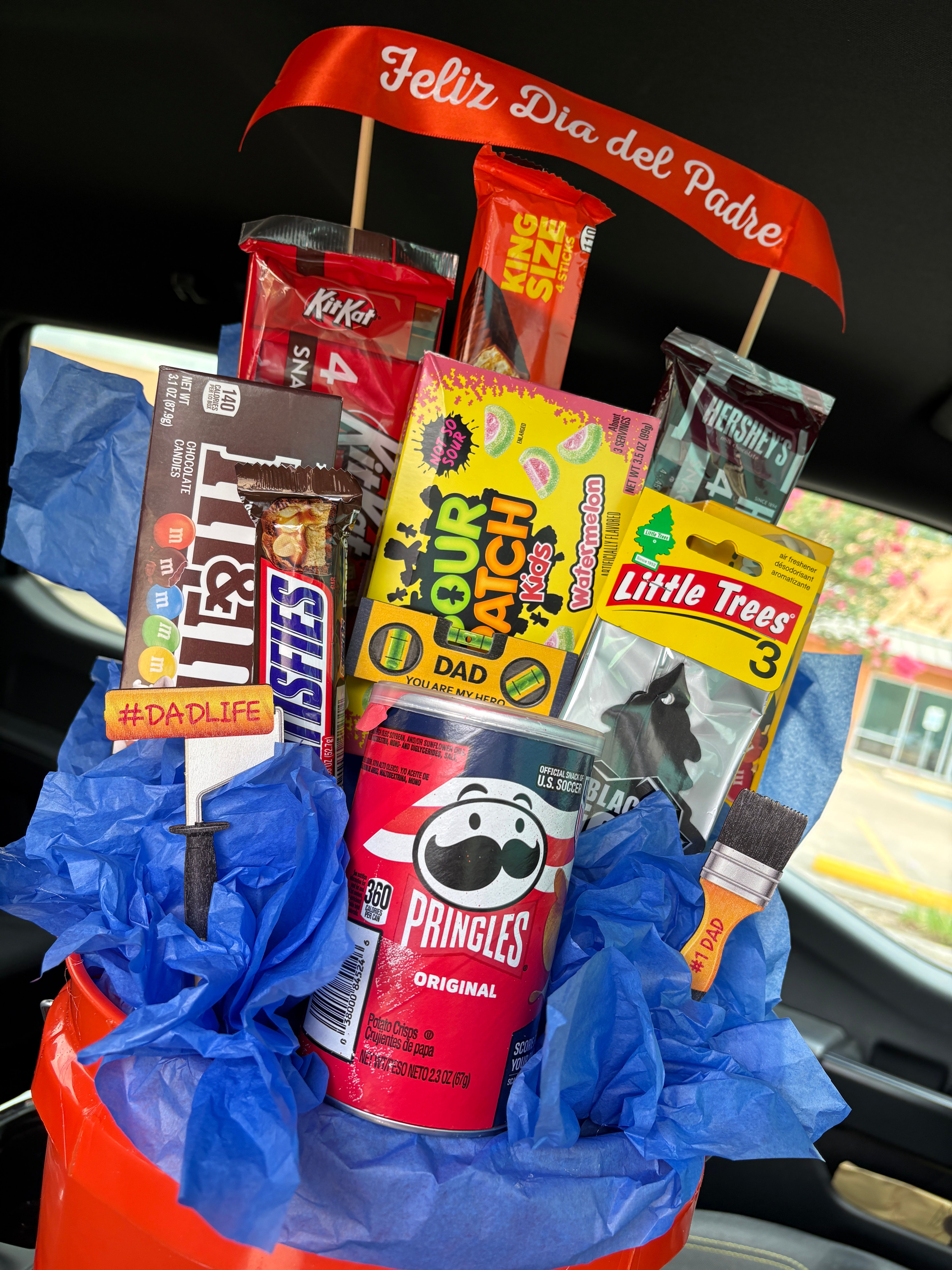 The ultimate Bucket Snacks For DAD🔧🧡