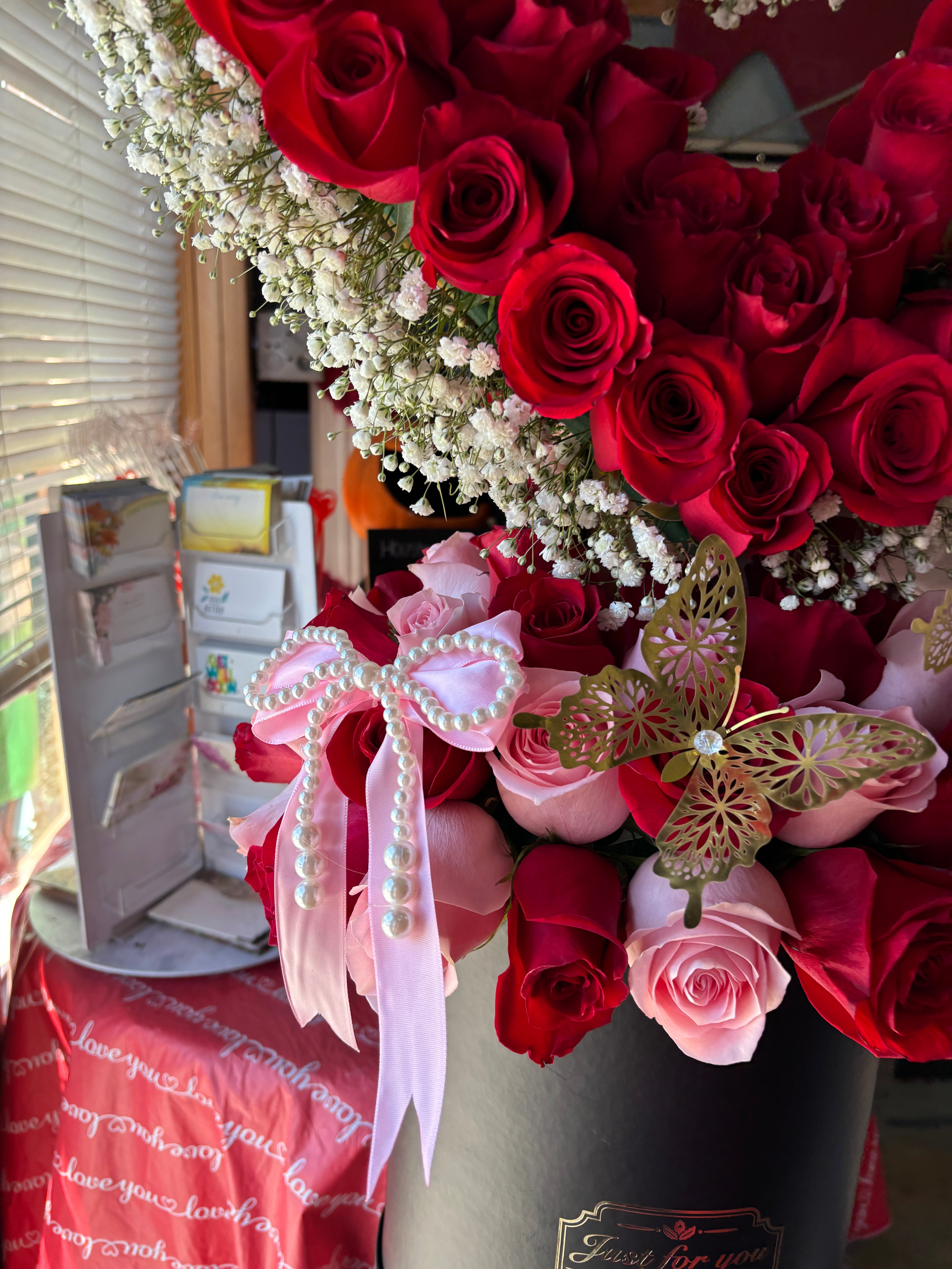 125 rose Rose Garden double tier Love