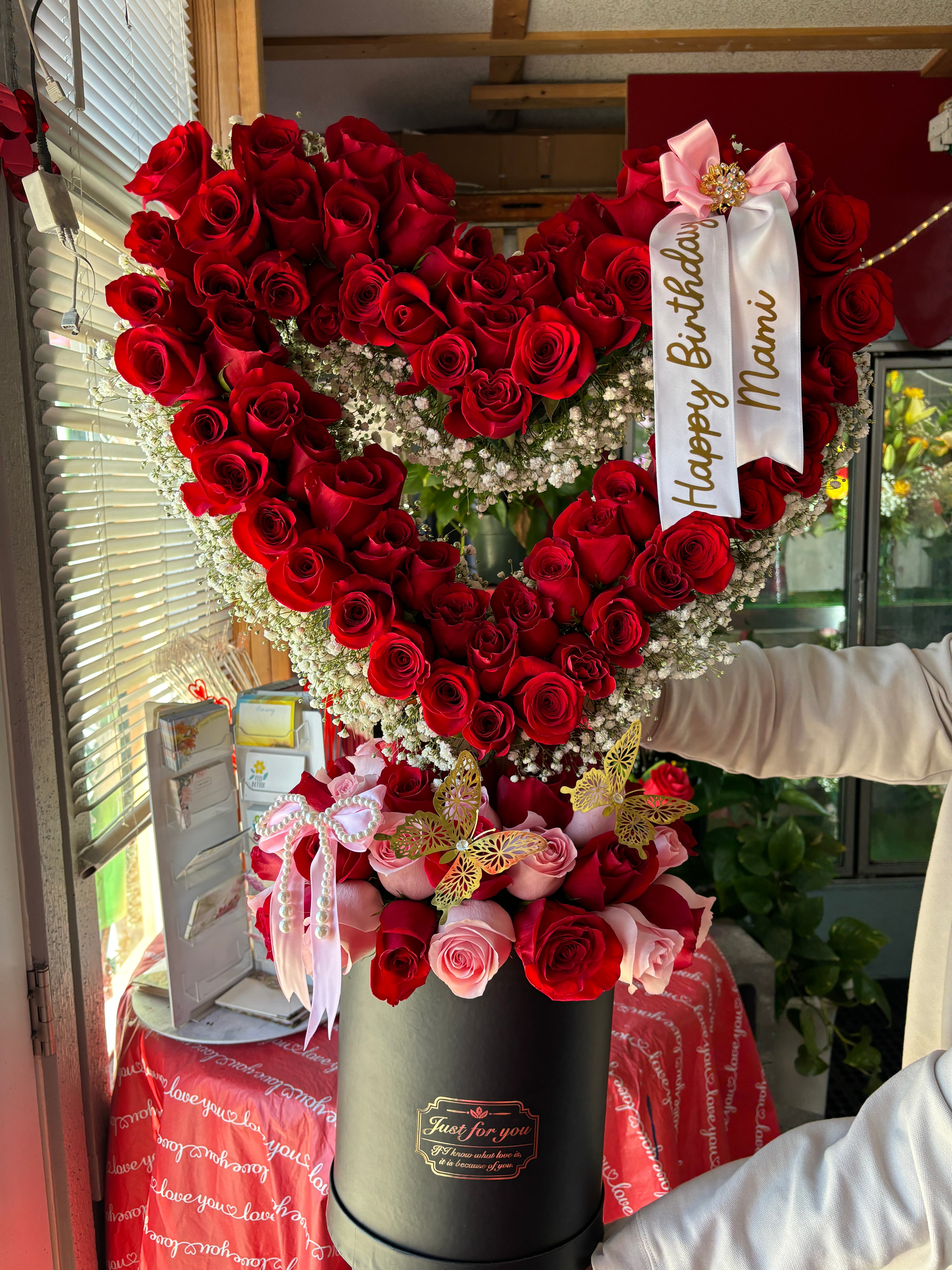125 rose Rose Garden double tier Love