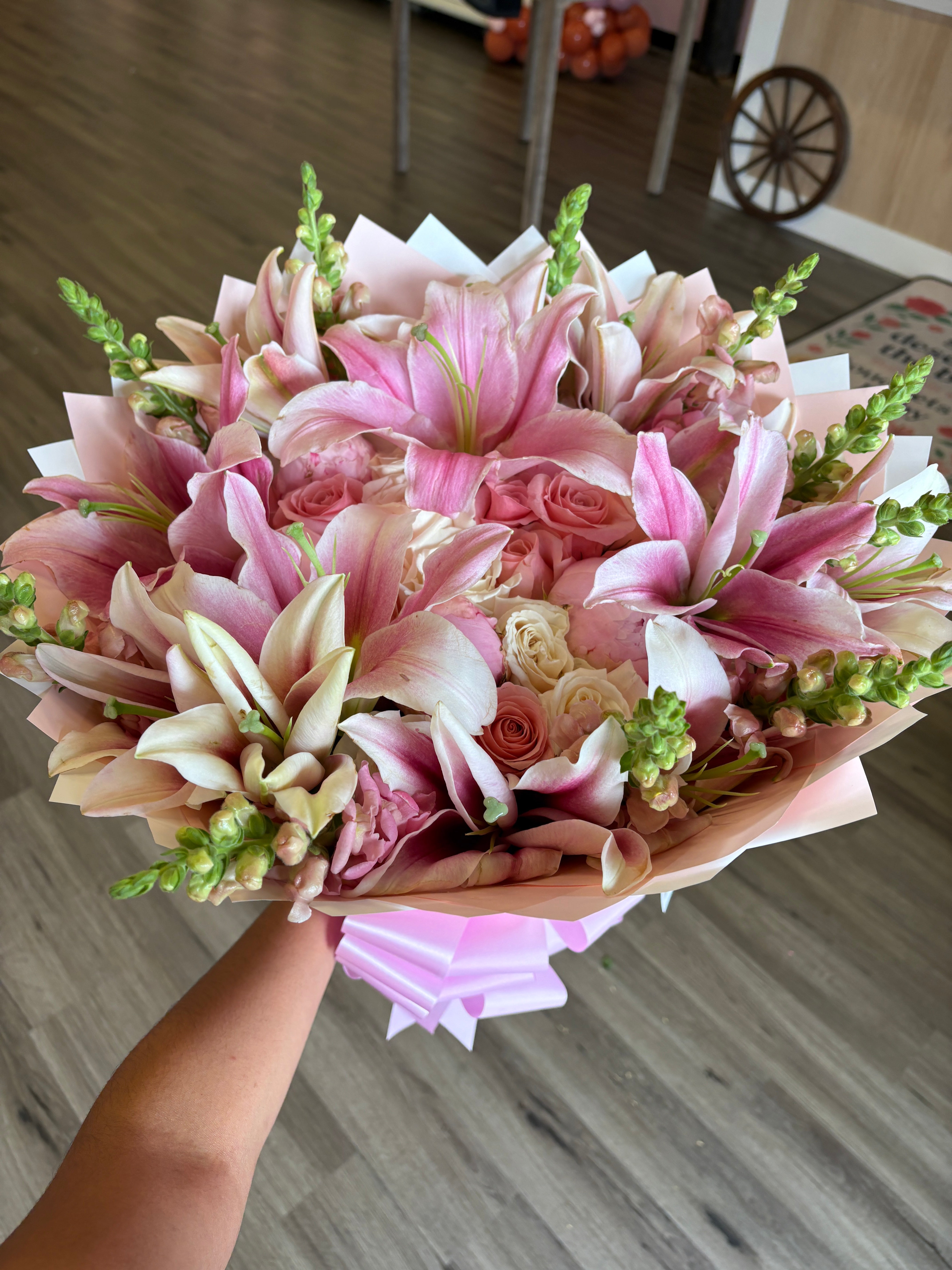 Lily dream + 5 peony 🌺