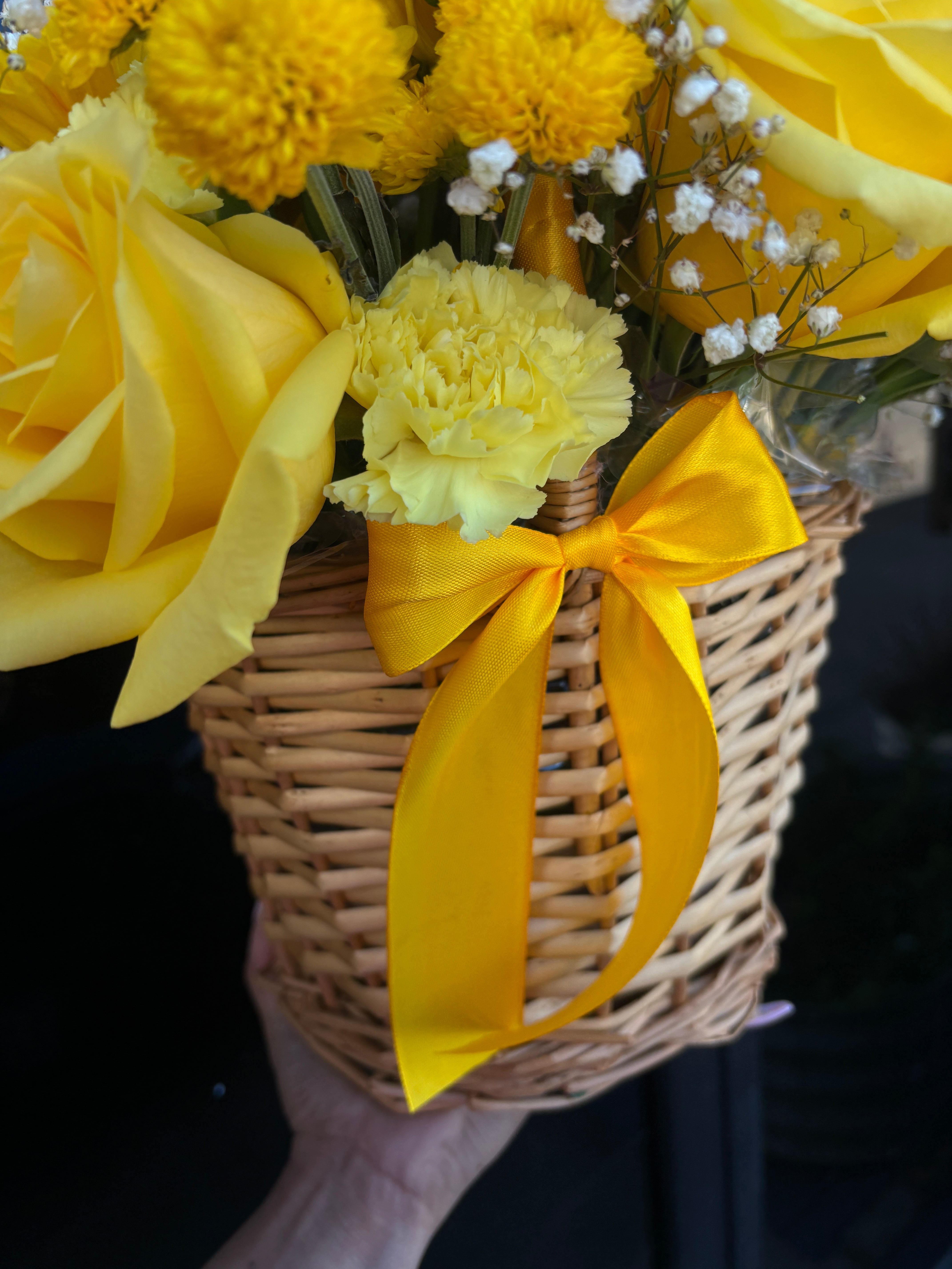 Yellow mix Garden basket 🍯