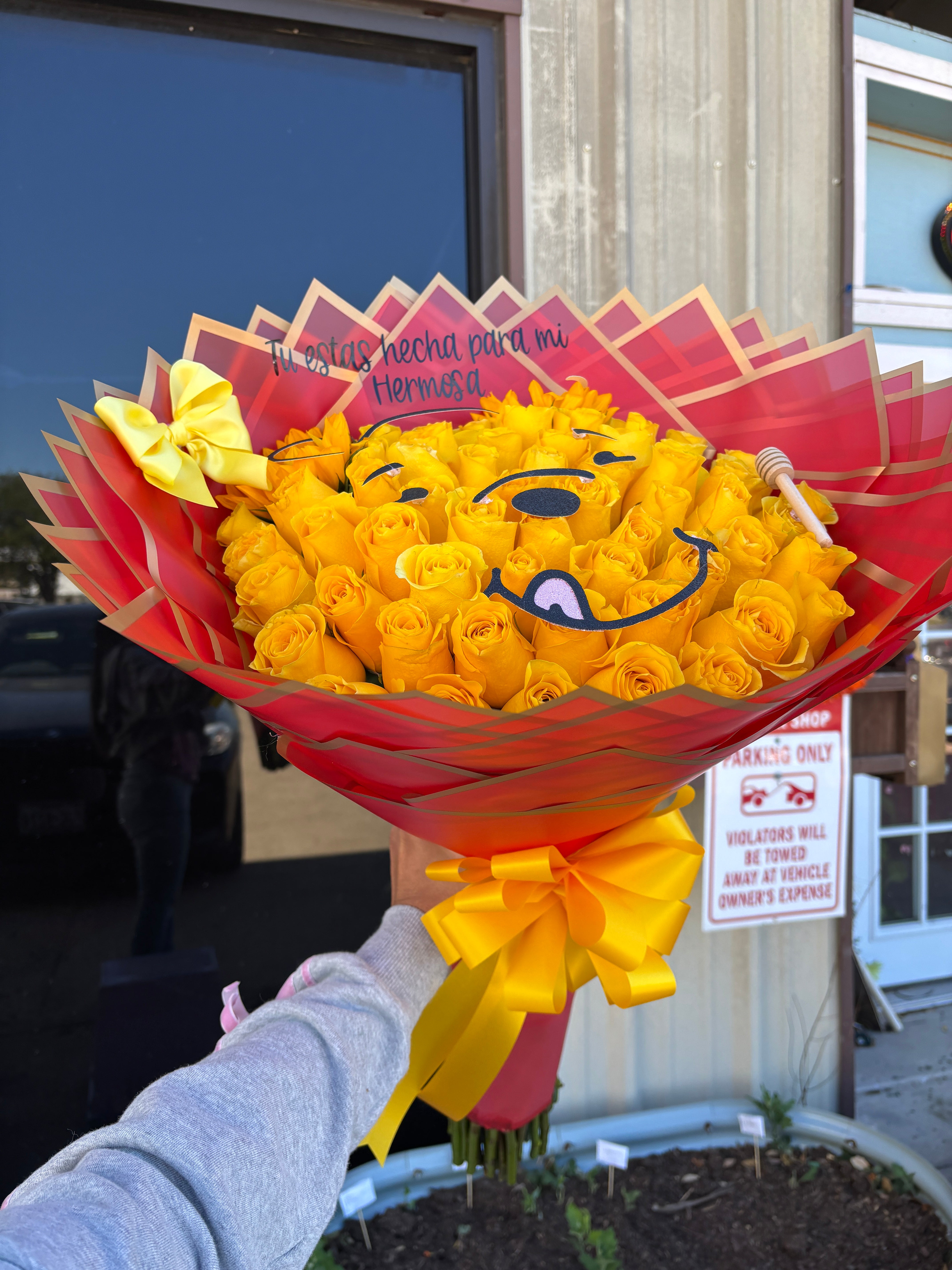 50 rose Winnie the Pooh❤️
