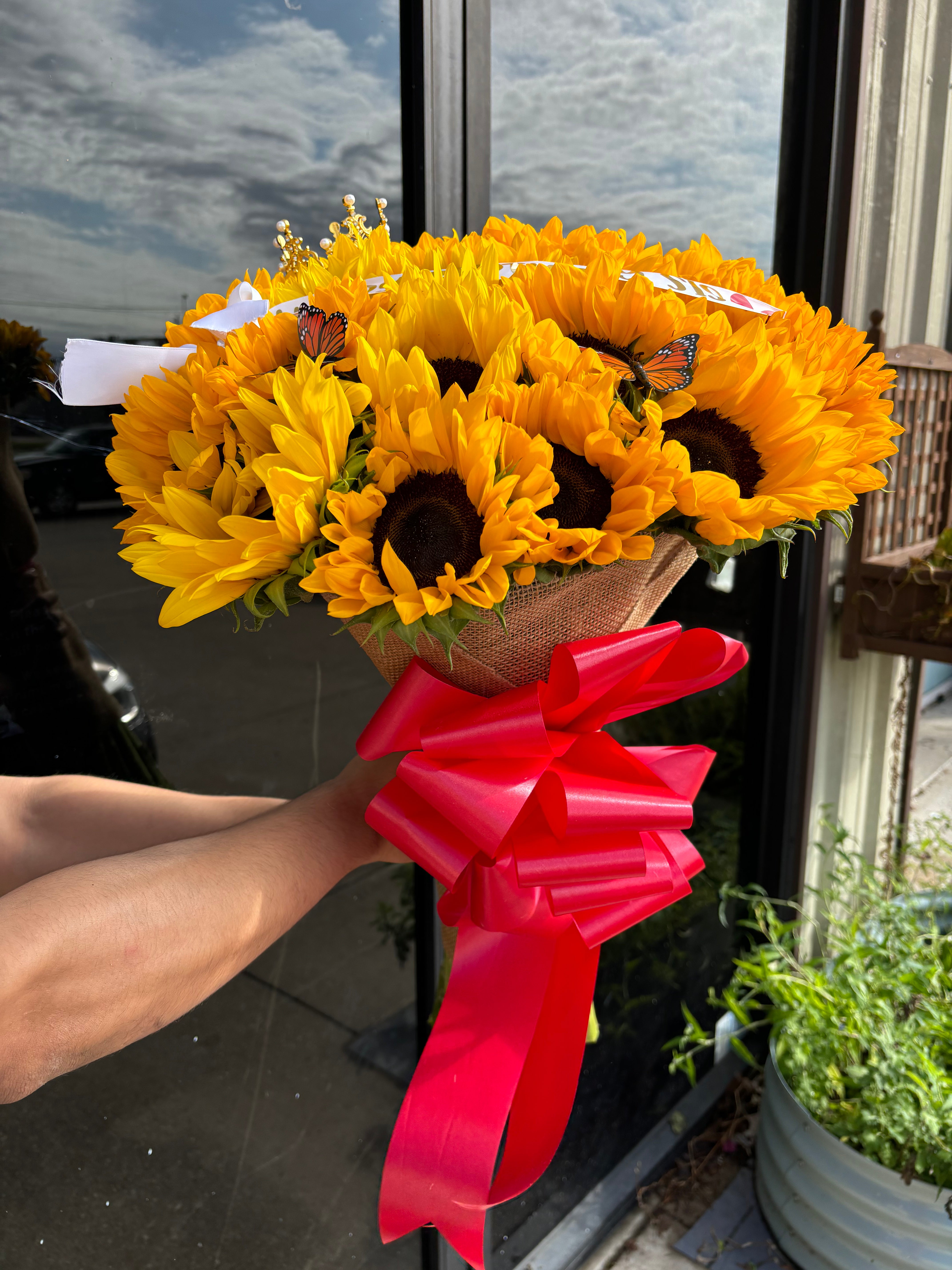 25 sunflower bouquet 🌻