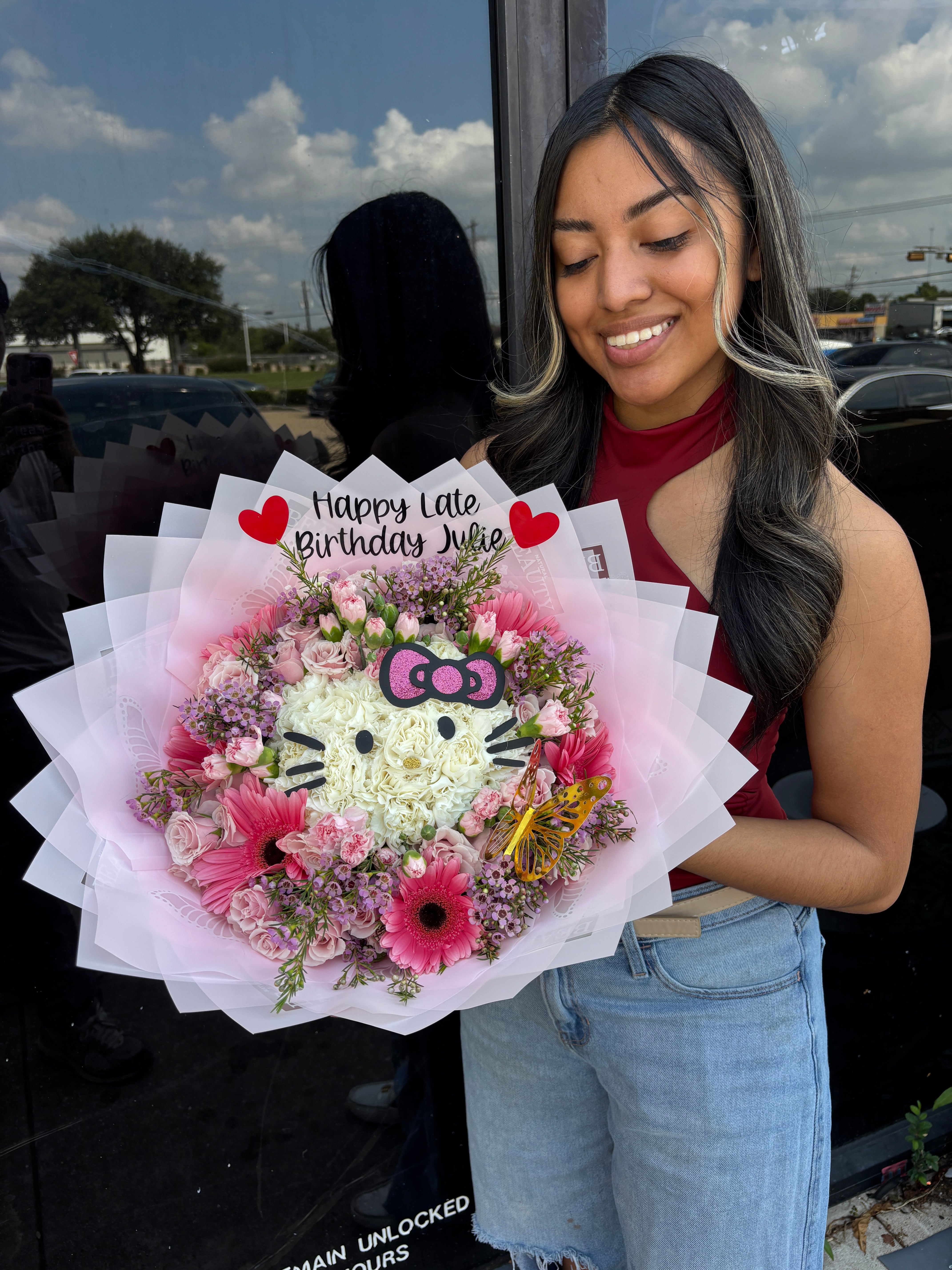 Pink Freestyle Hello kitty bouquet 💝