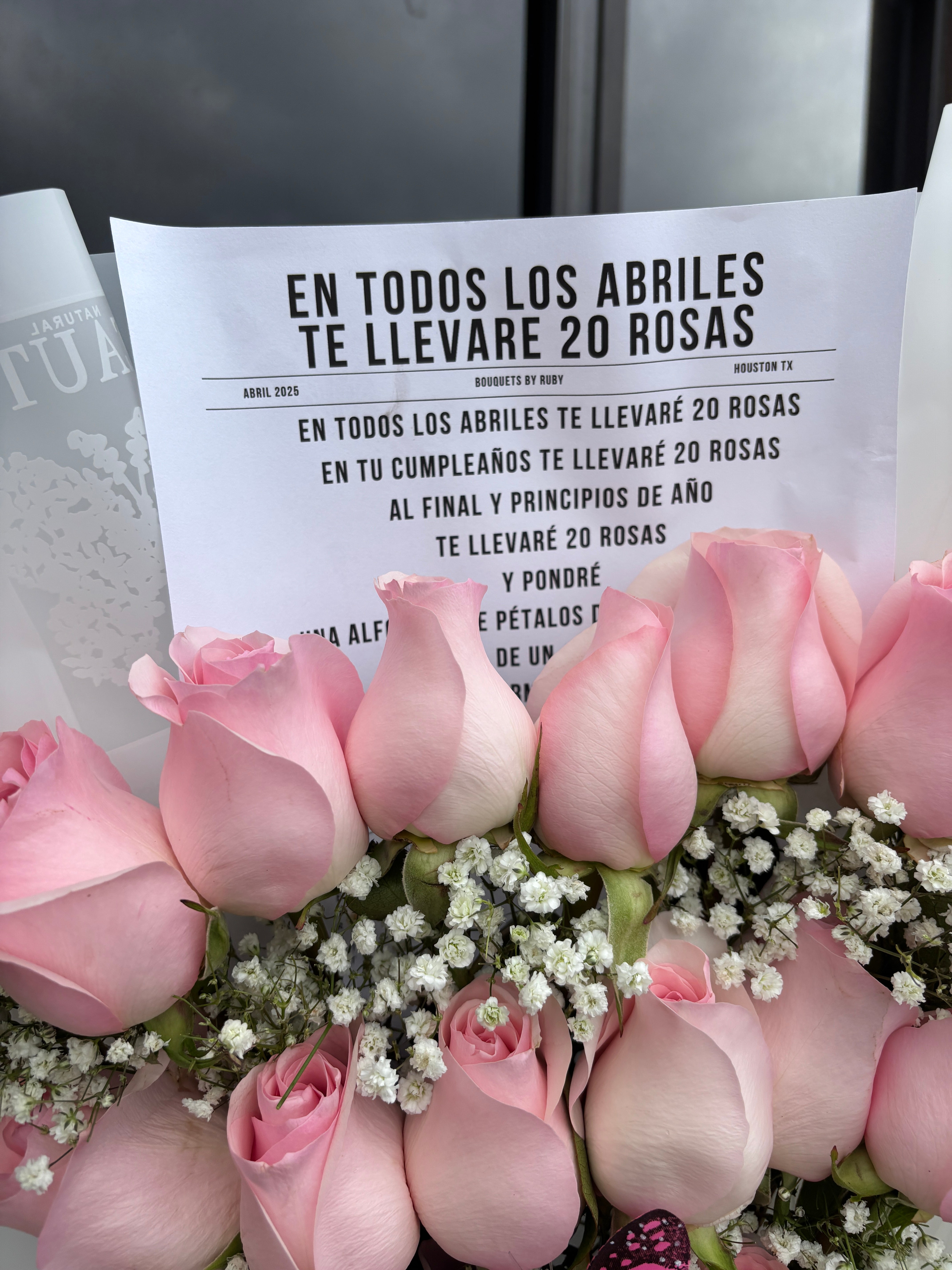 20 Rosa’s de Abril coquette🎀
