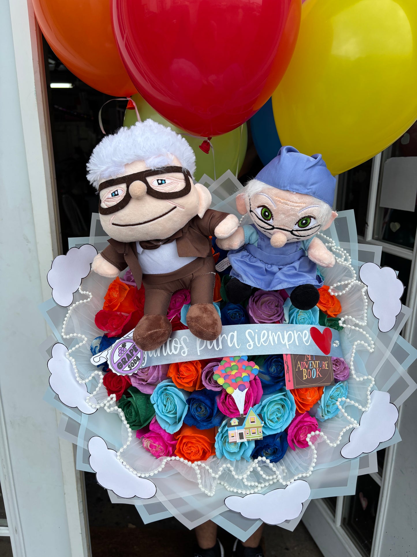 To my partner of adventures 🎈🏠50 rose