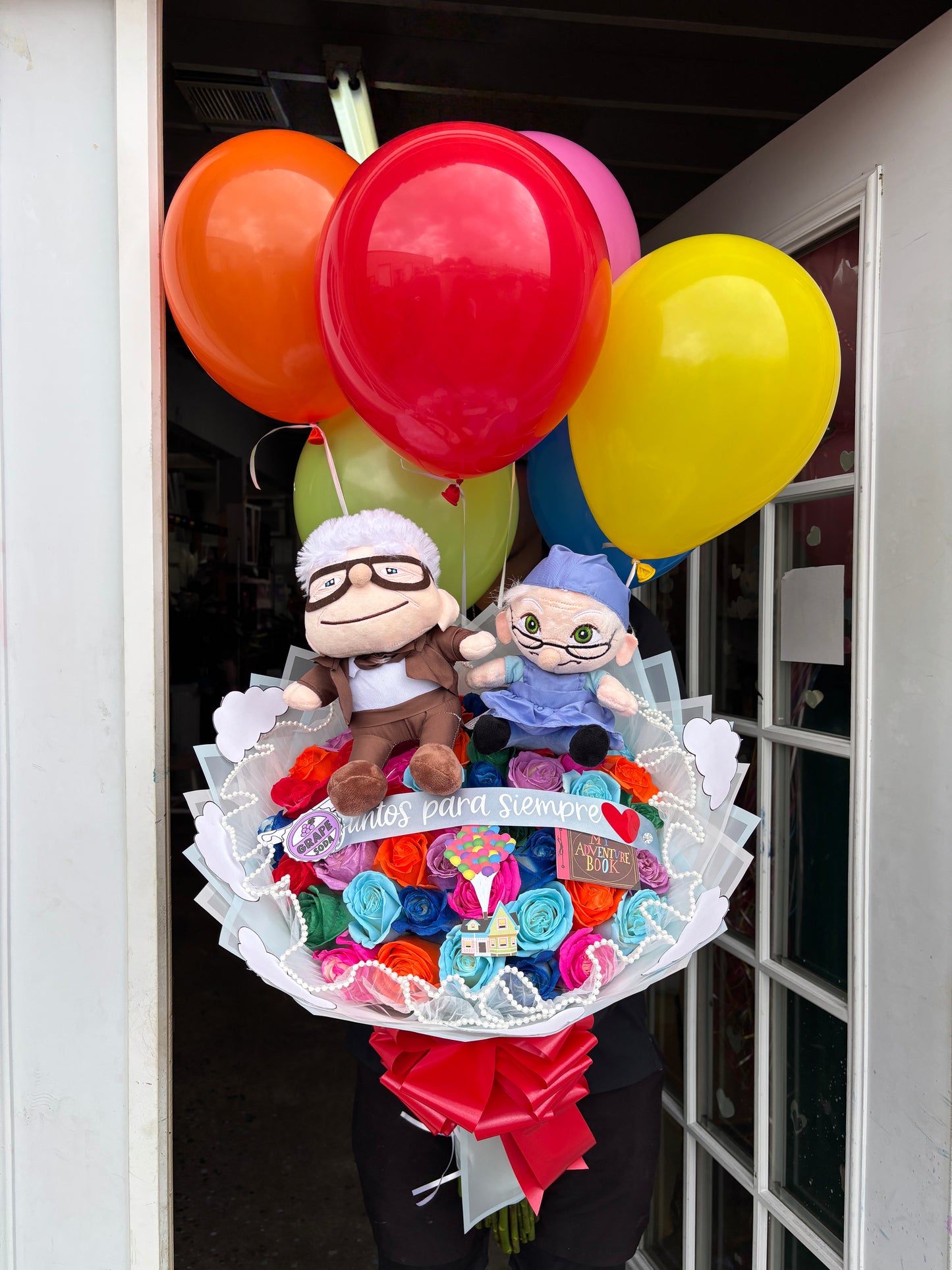 To my partner of adventures 🎈🏠50 rose