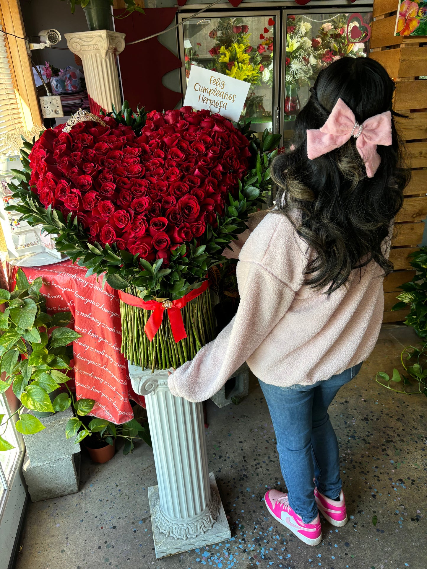 Standing heart wood Bouquet ❤️