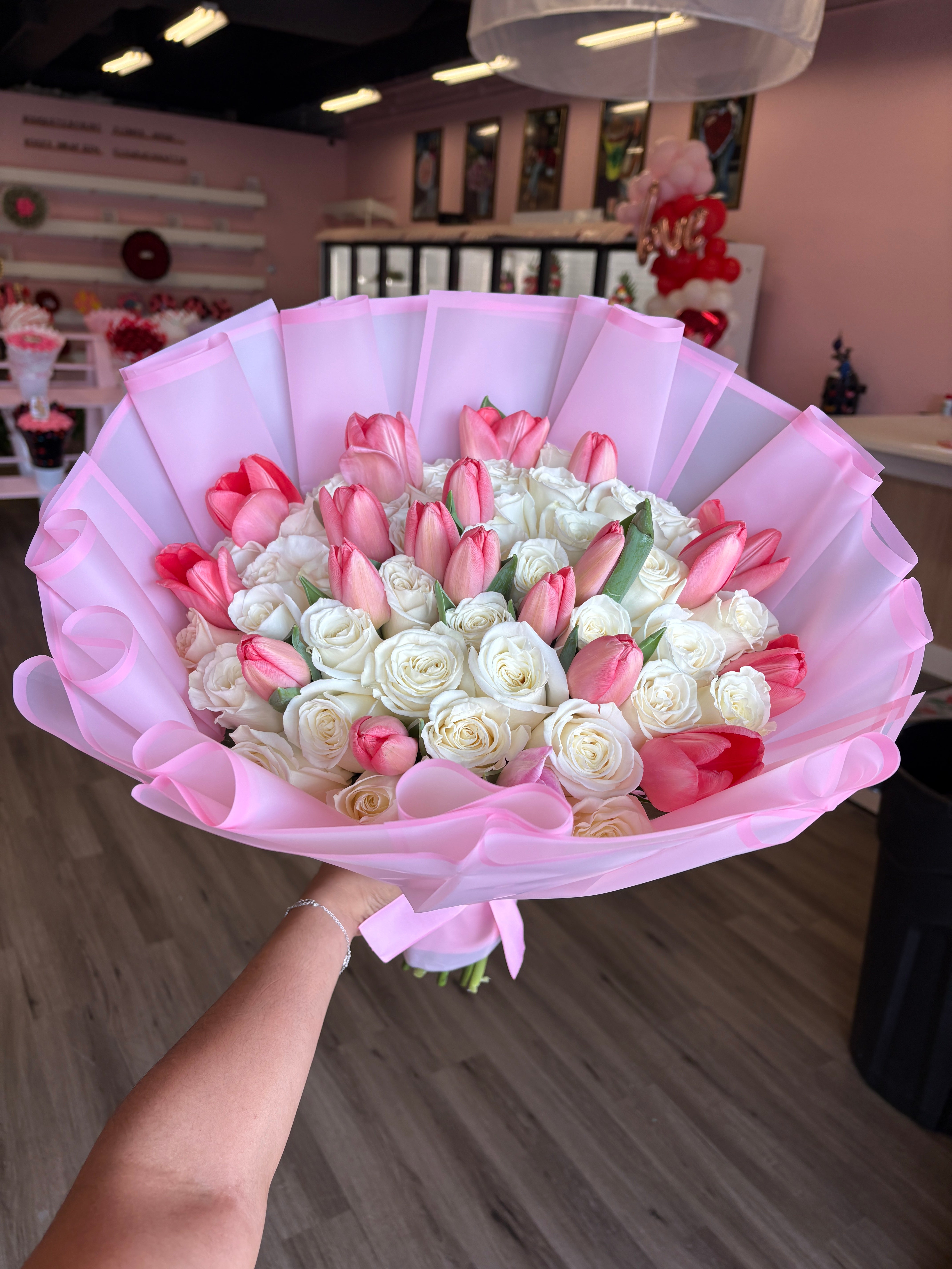 36 ct + 20 tulips garden for my princess🌷