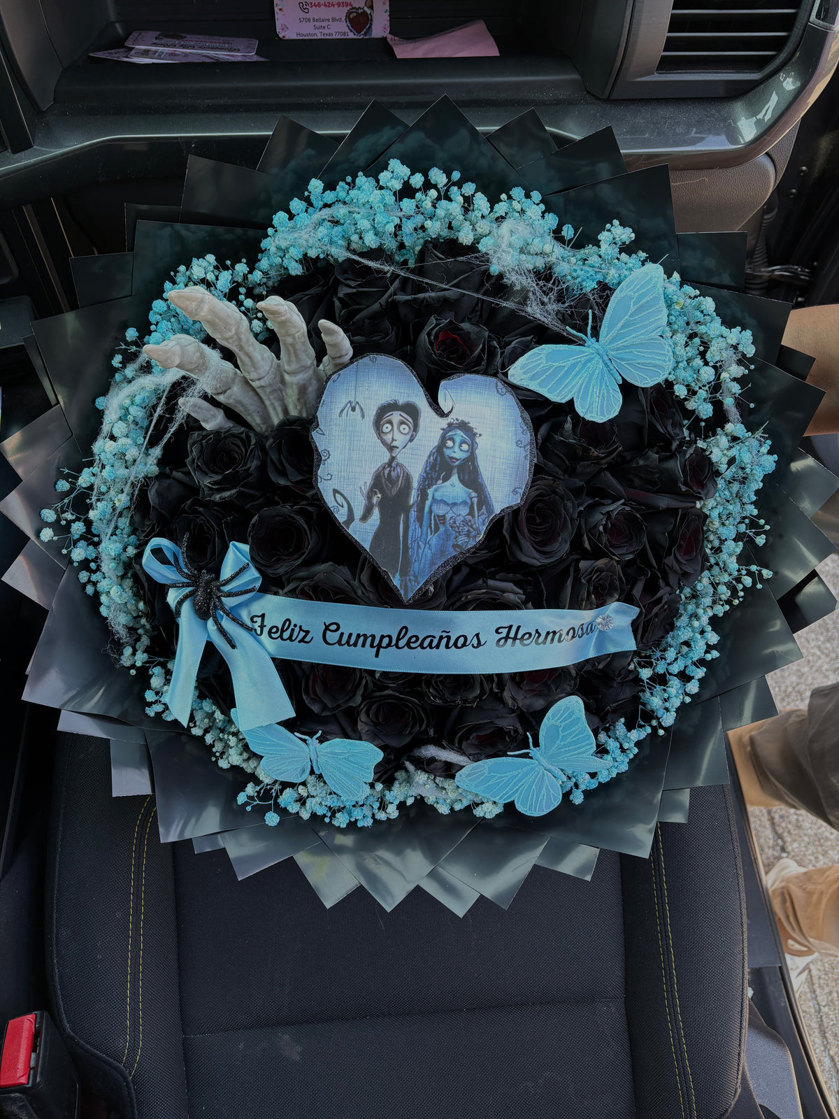 50 black roses corpse bride 🦋💍💙
