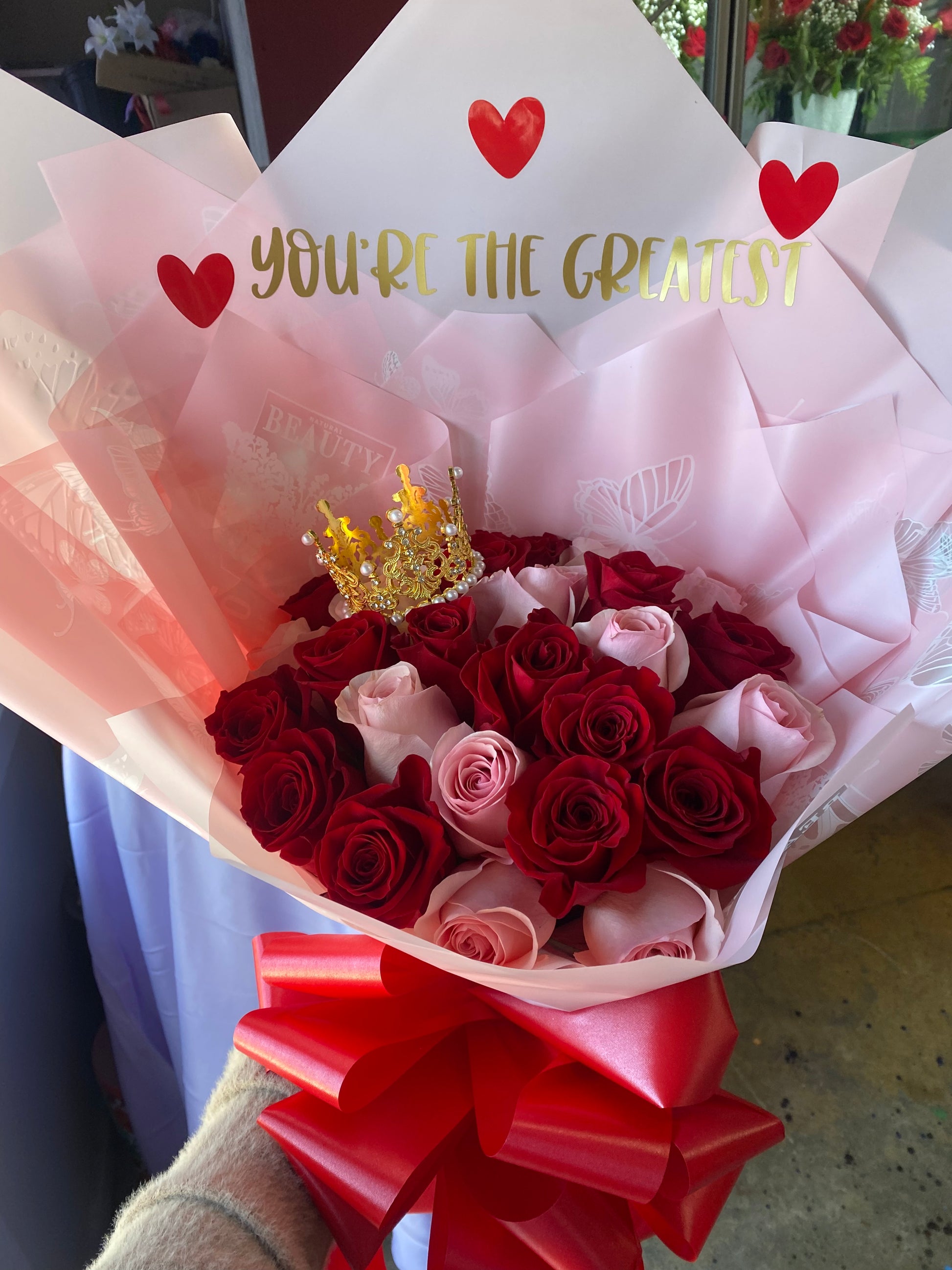 Deluxe for My Queen Bouquet – bouquetsbyrubyhtx