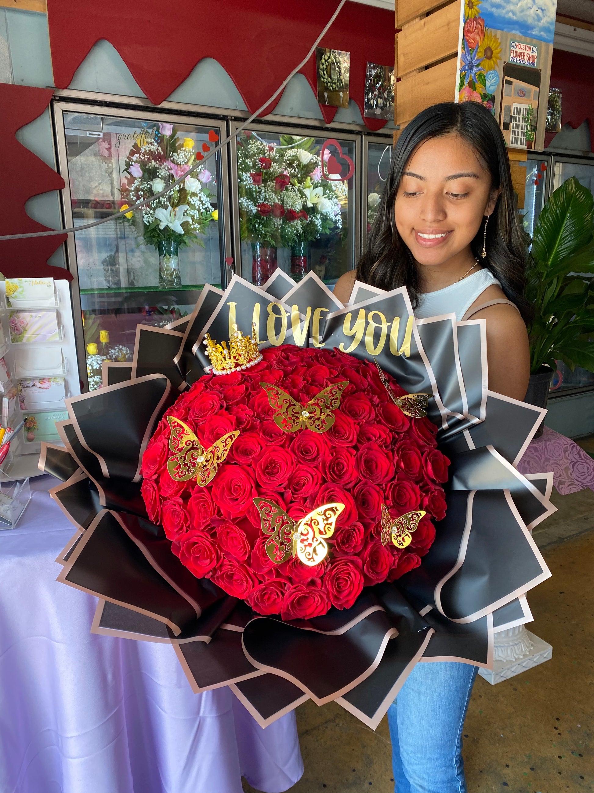 75 Elegant Rose Bouquet princess❤️ – bouquetsbyrubyhtx