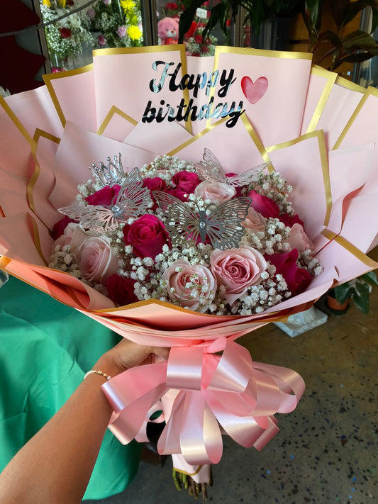 Deluxe for My Queen Bouquet – bouquetsbyrubyhtx