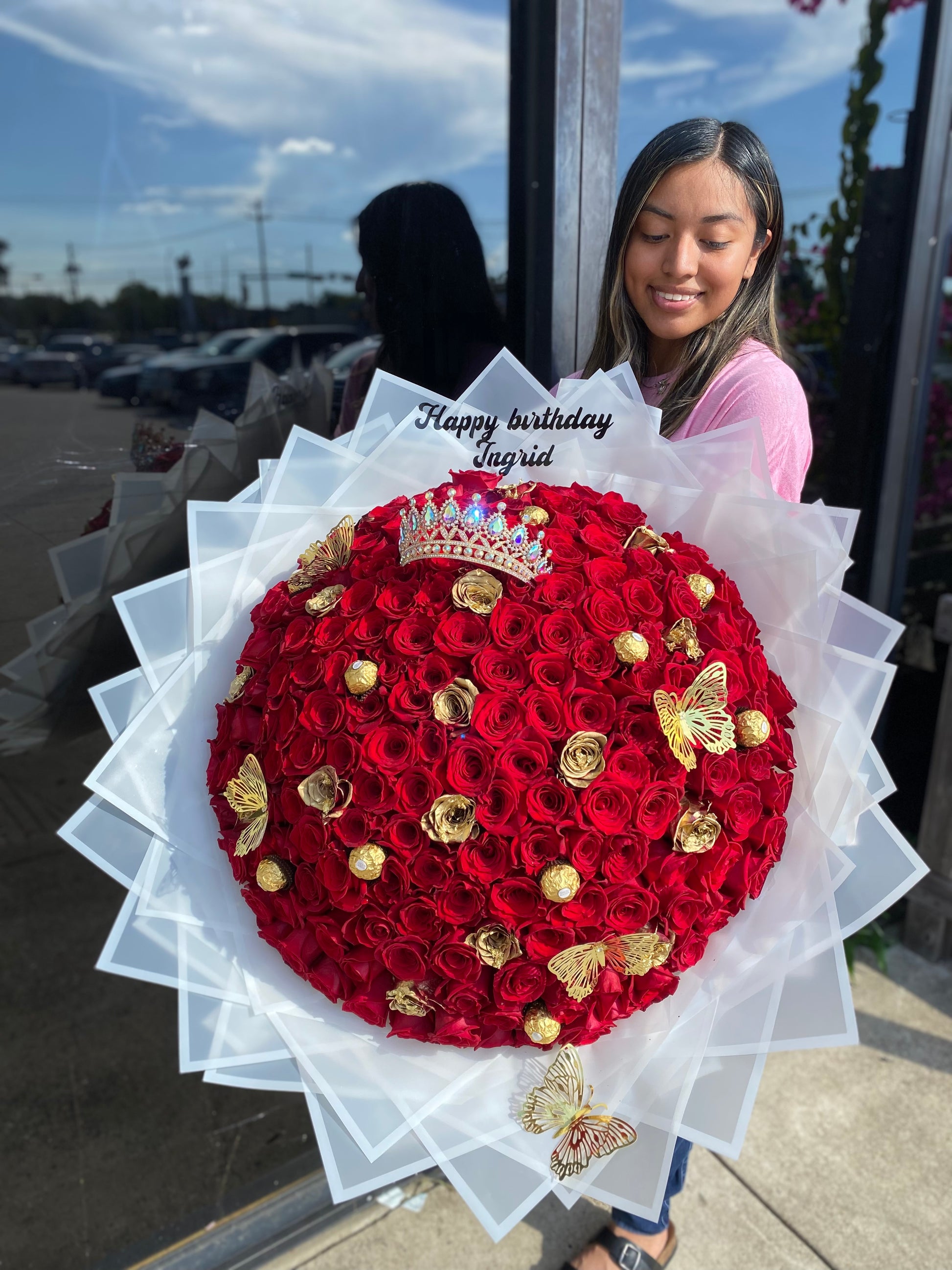 200 Roses(DM TO ORDER THIS BOUQUET) ‼️ – bouquetsbyrubyhtx