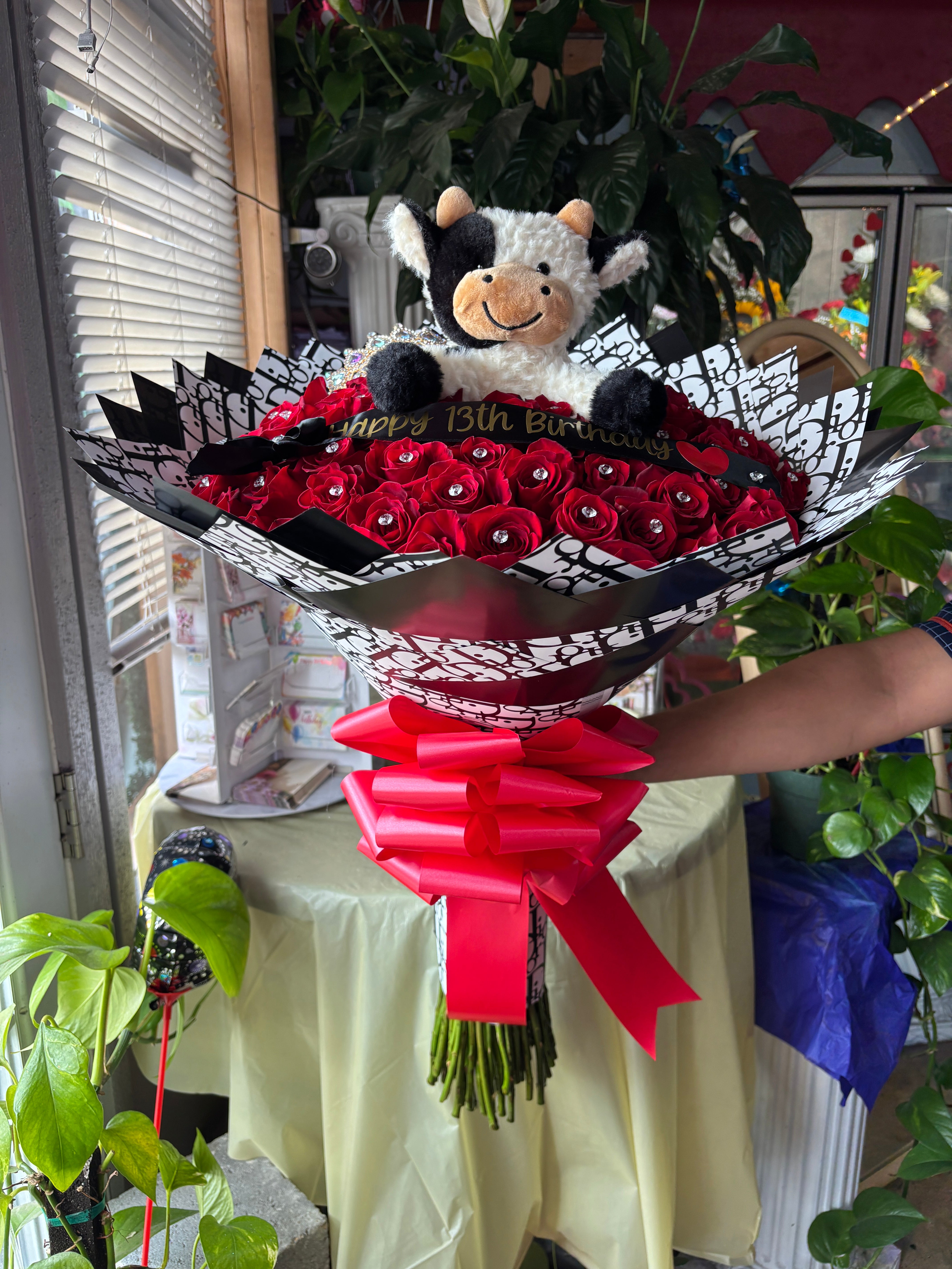 75 ct diamond roses deluxe 🐮❤️