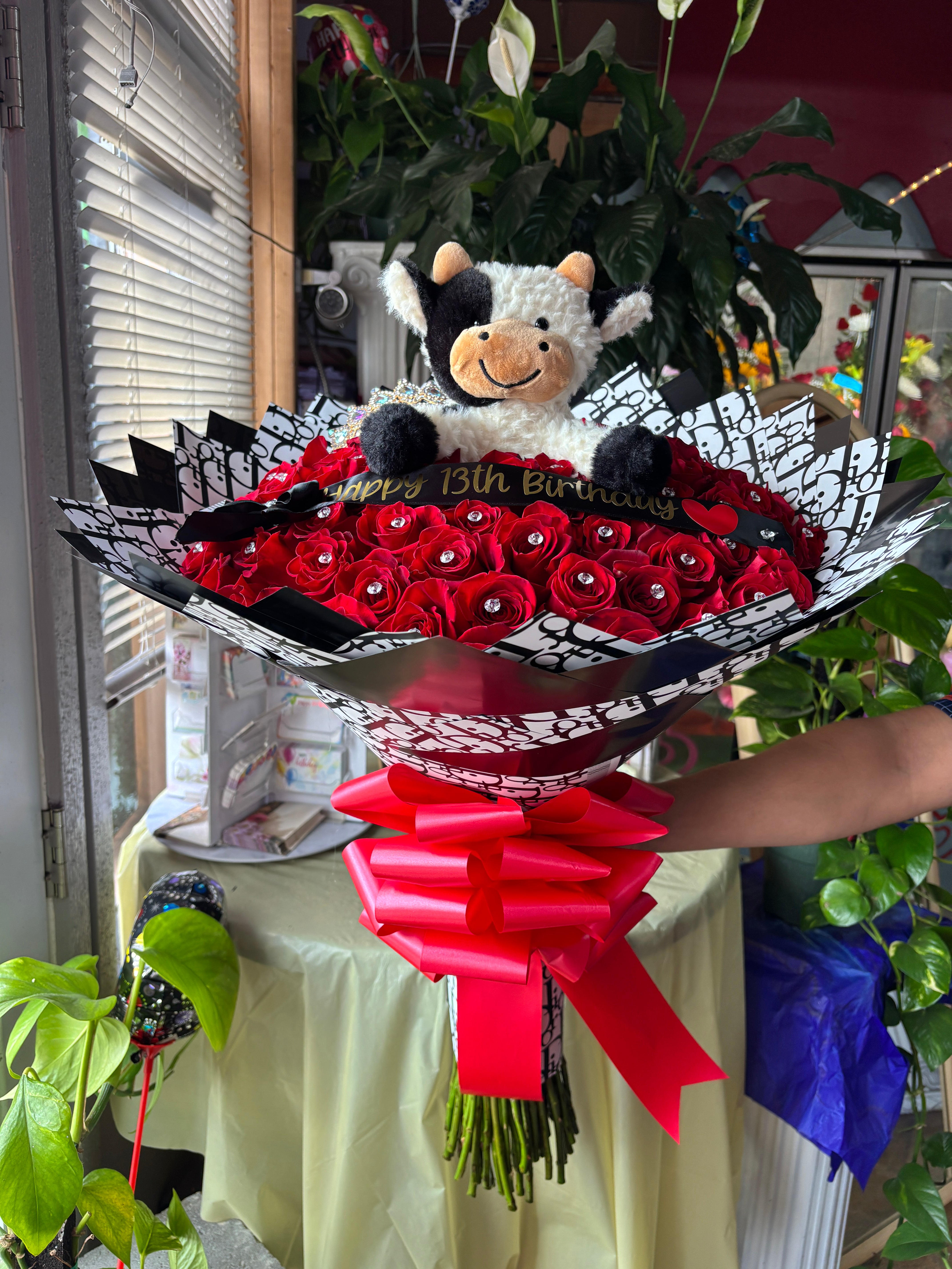 75 ct diamond roses deluxe 🐮❤️