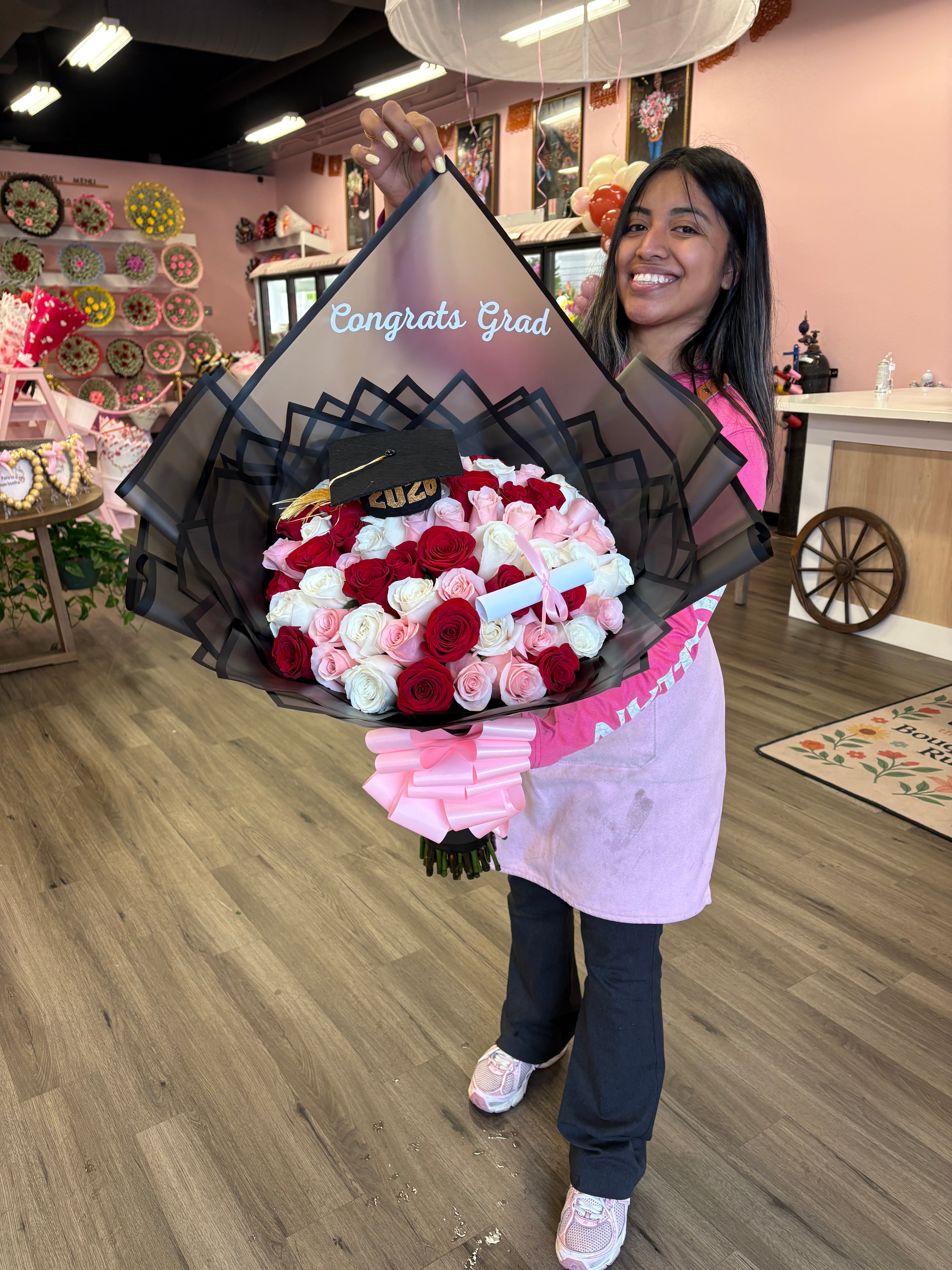 50 ct Grad Bouquet for a princess 🎓🎀