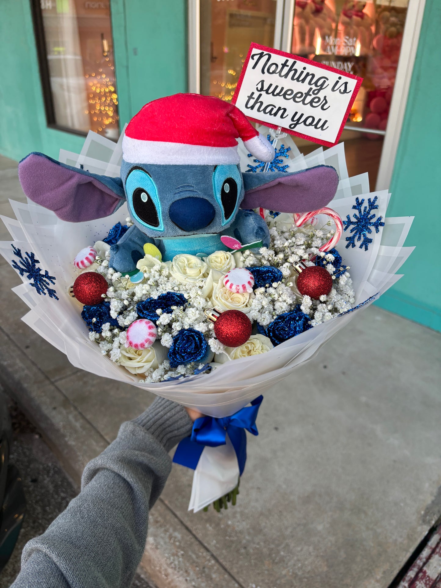 Stitch Winterland Bouquet🎄