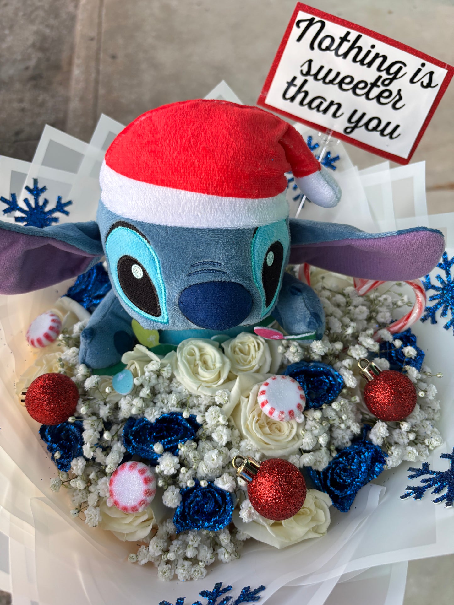 Stitch Winterland Bouquet🎄