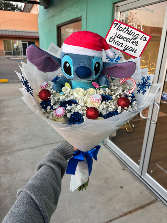 Stitch Winterland Bouquet🎄
