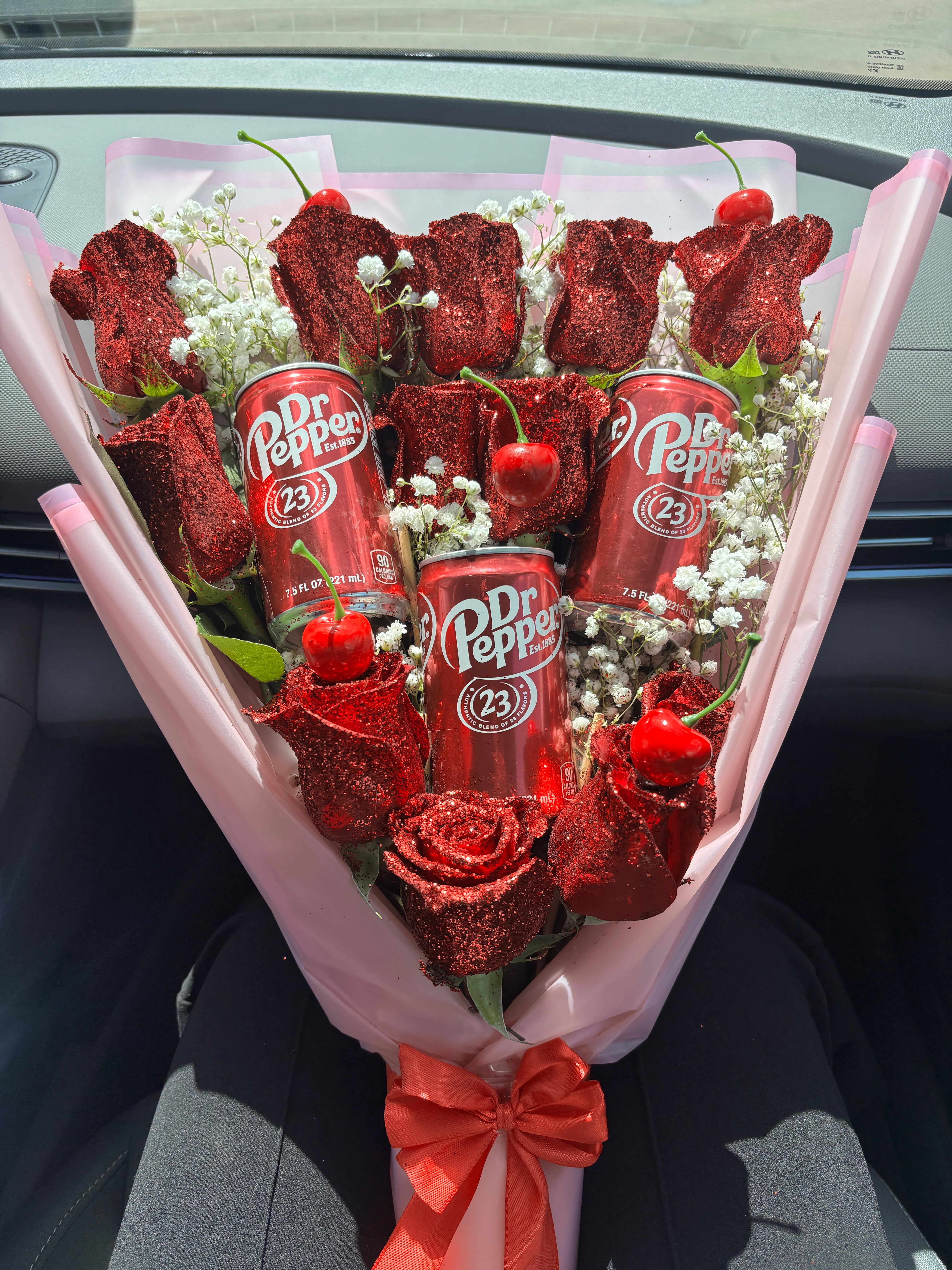 For my Dr Pepper lover bouquet ❤️🍒