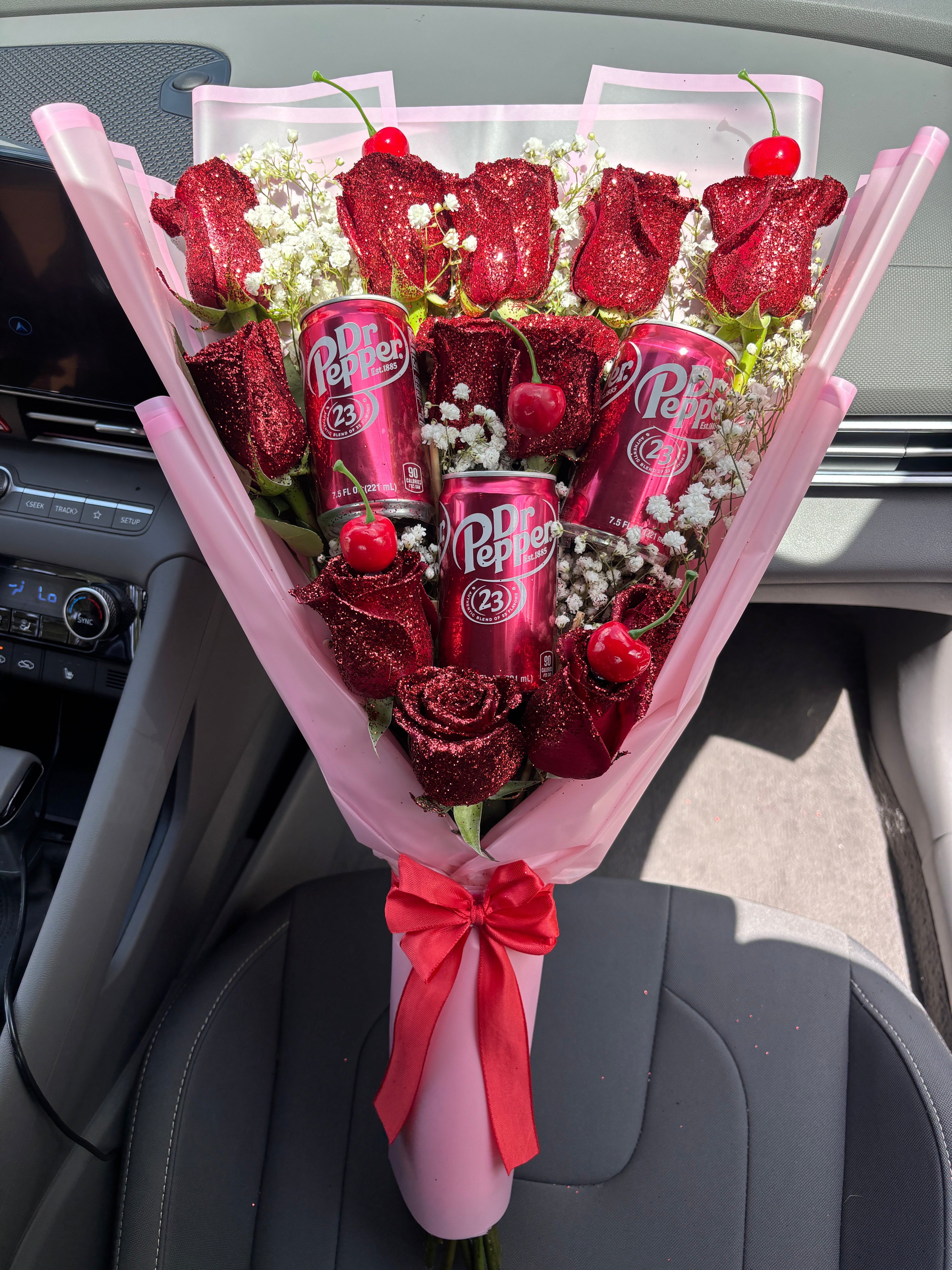 For my Dr Pepper lover bouquet ❤️🍒