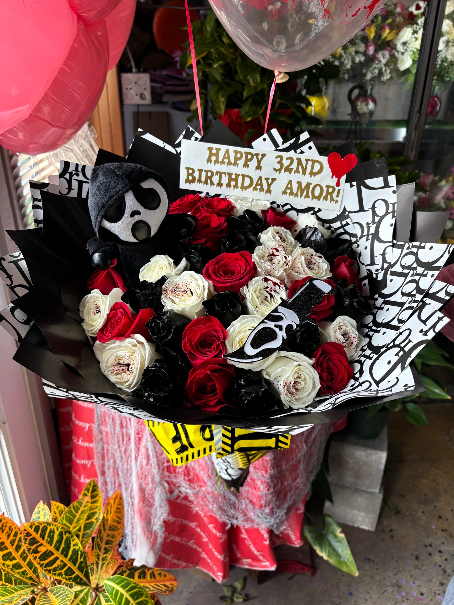 Ghostface 36 rose 🔪🖤