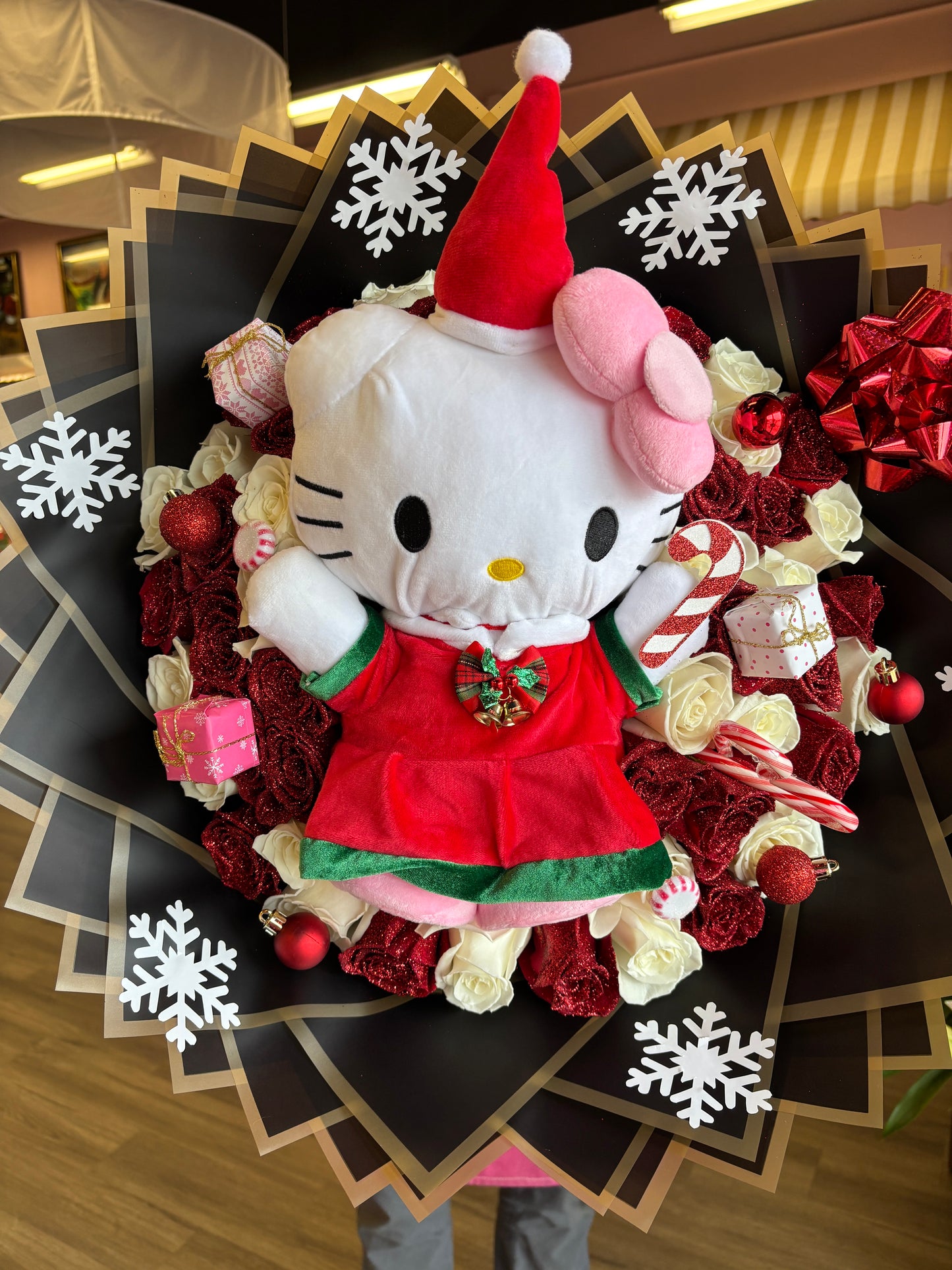 50 Jolly HK glitter bouquet for my HK girl ♥️🎄