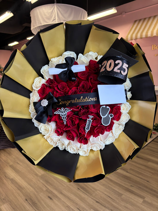 50 roses rim for the nursing career 🩺💉❤️