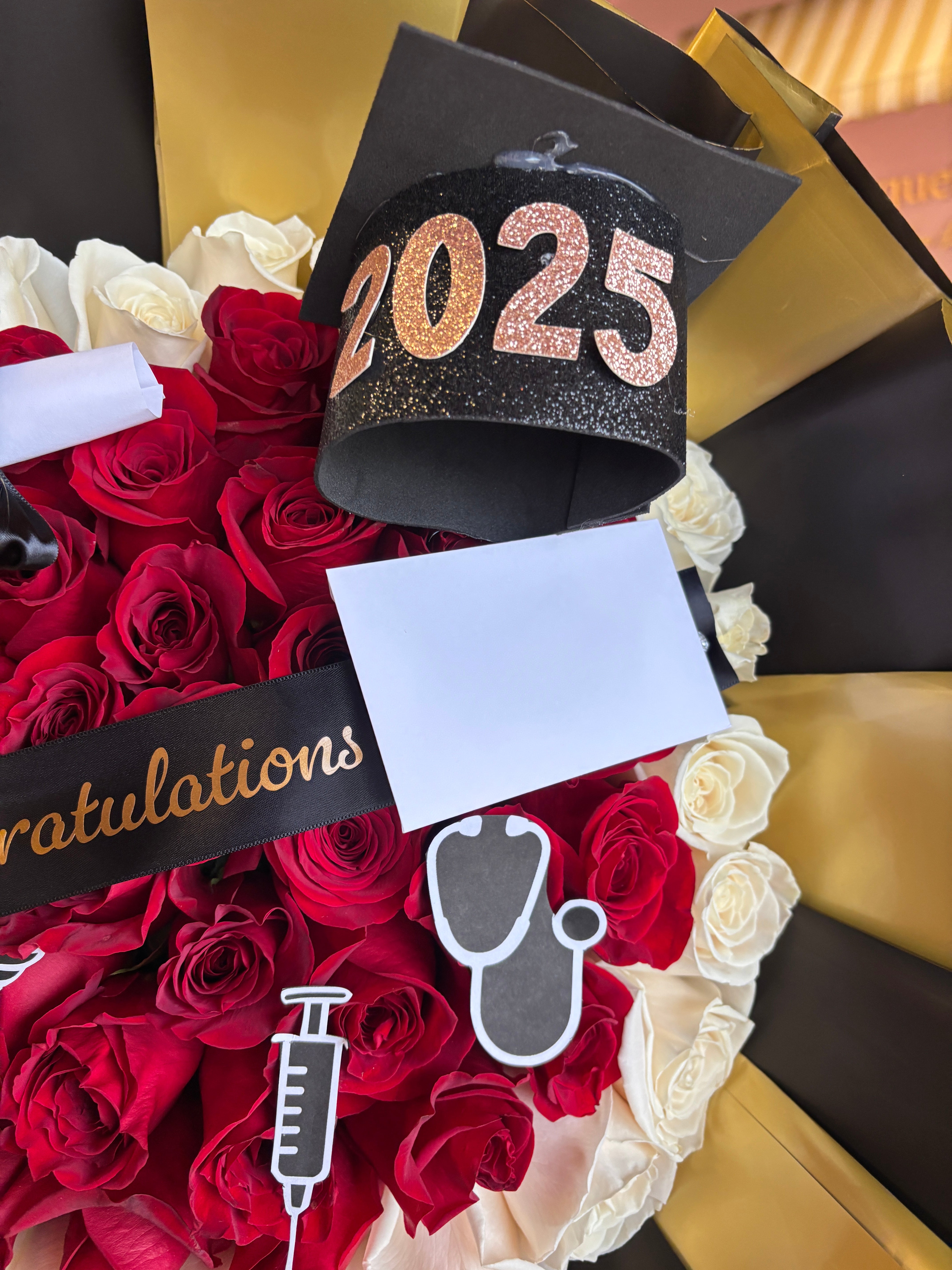 50 roses rim for the nursing career 🩺💉❤️