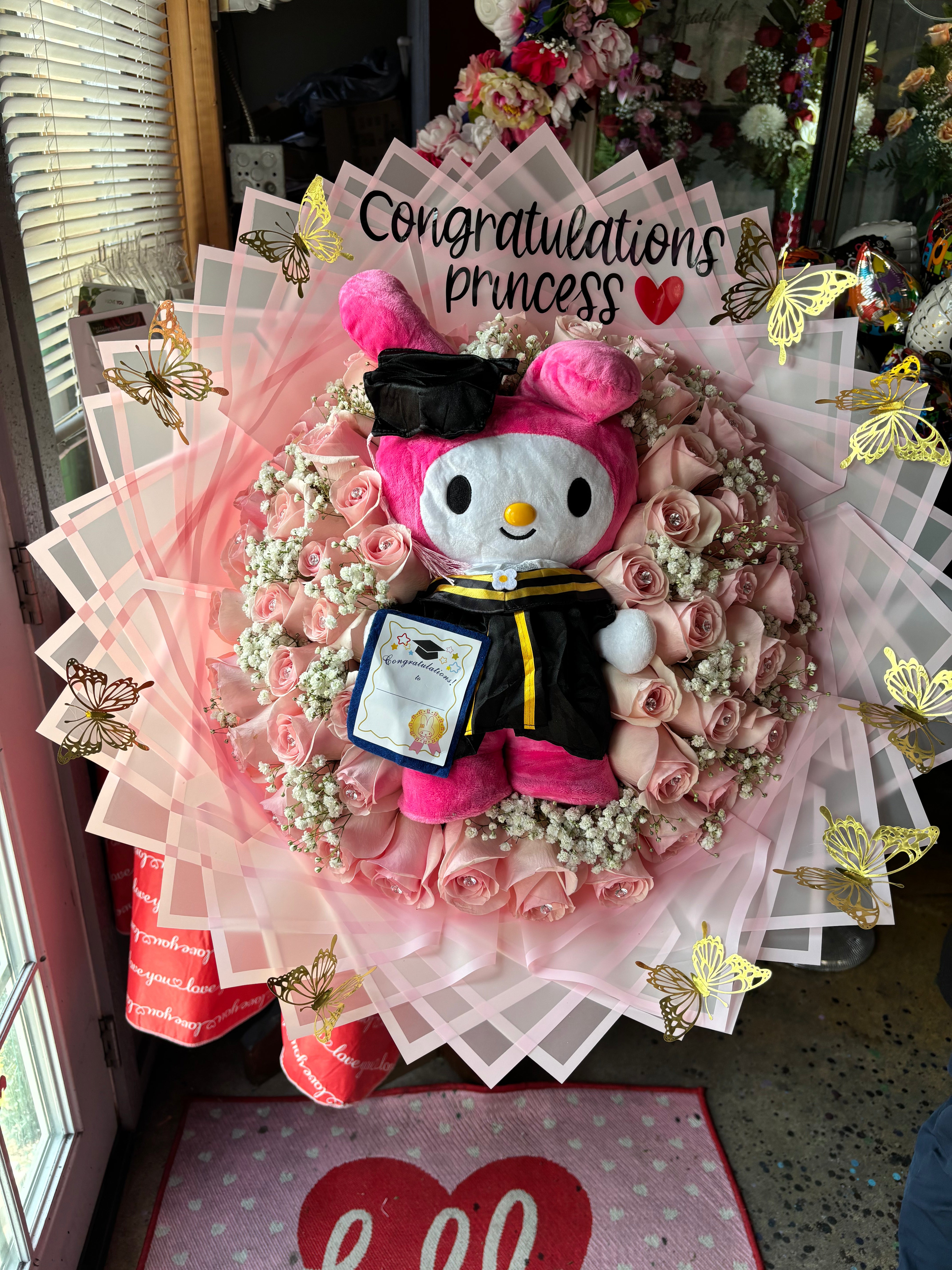 50 Pinks deluxe + Grad Plush🎓🌸