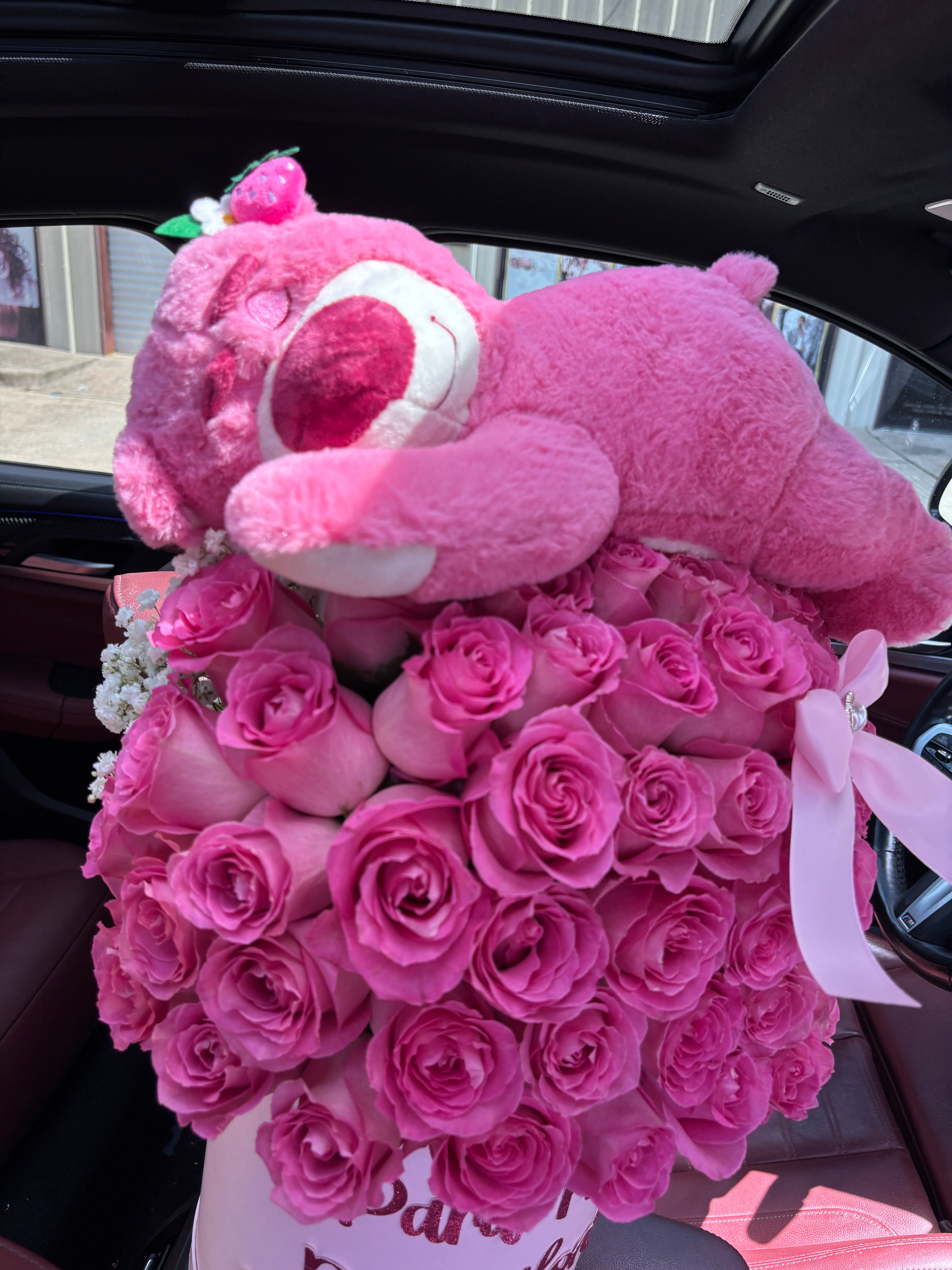 50 Rosas Caja para mi dormilona 💘