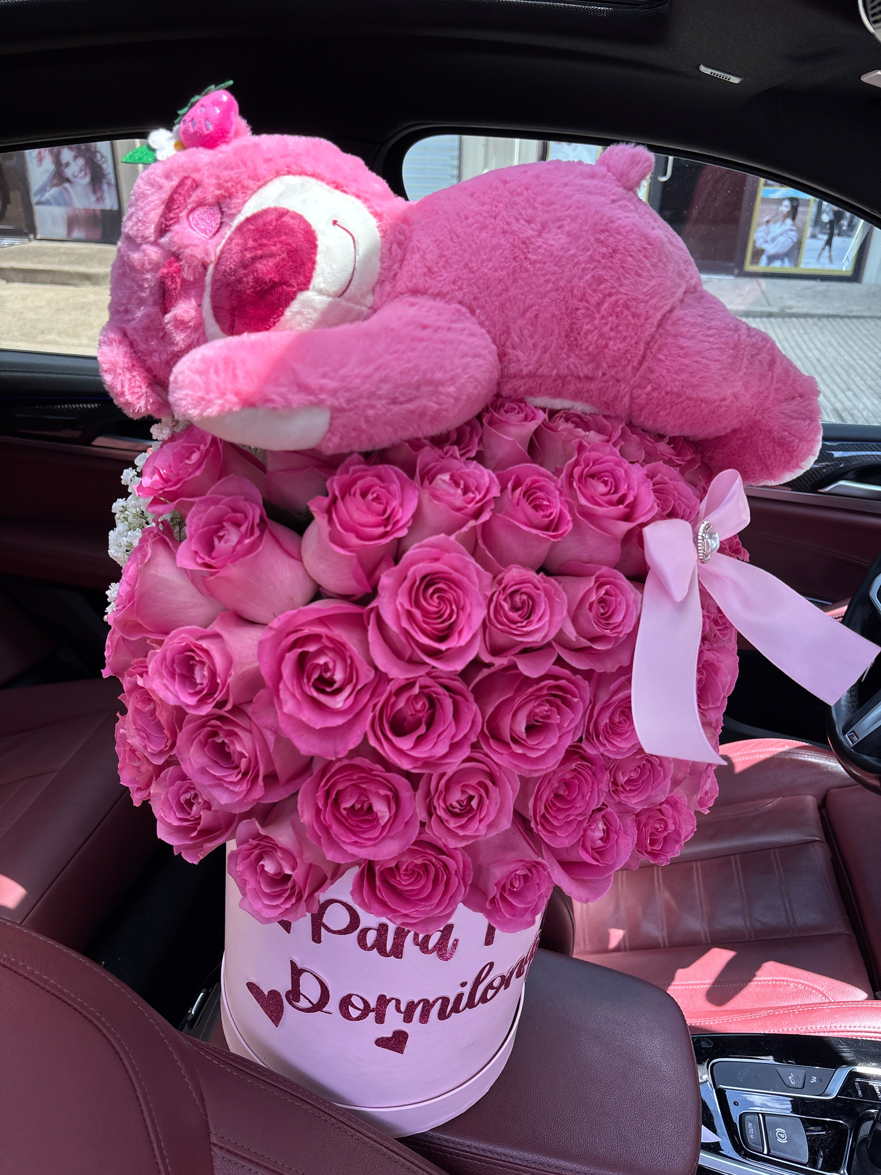 50 Rosas Caja para mi dormilona 💘