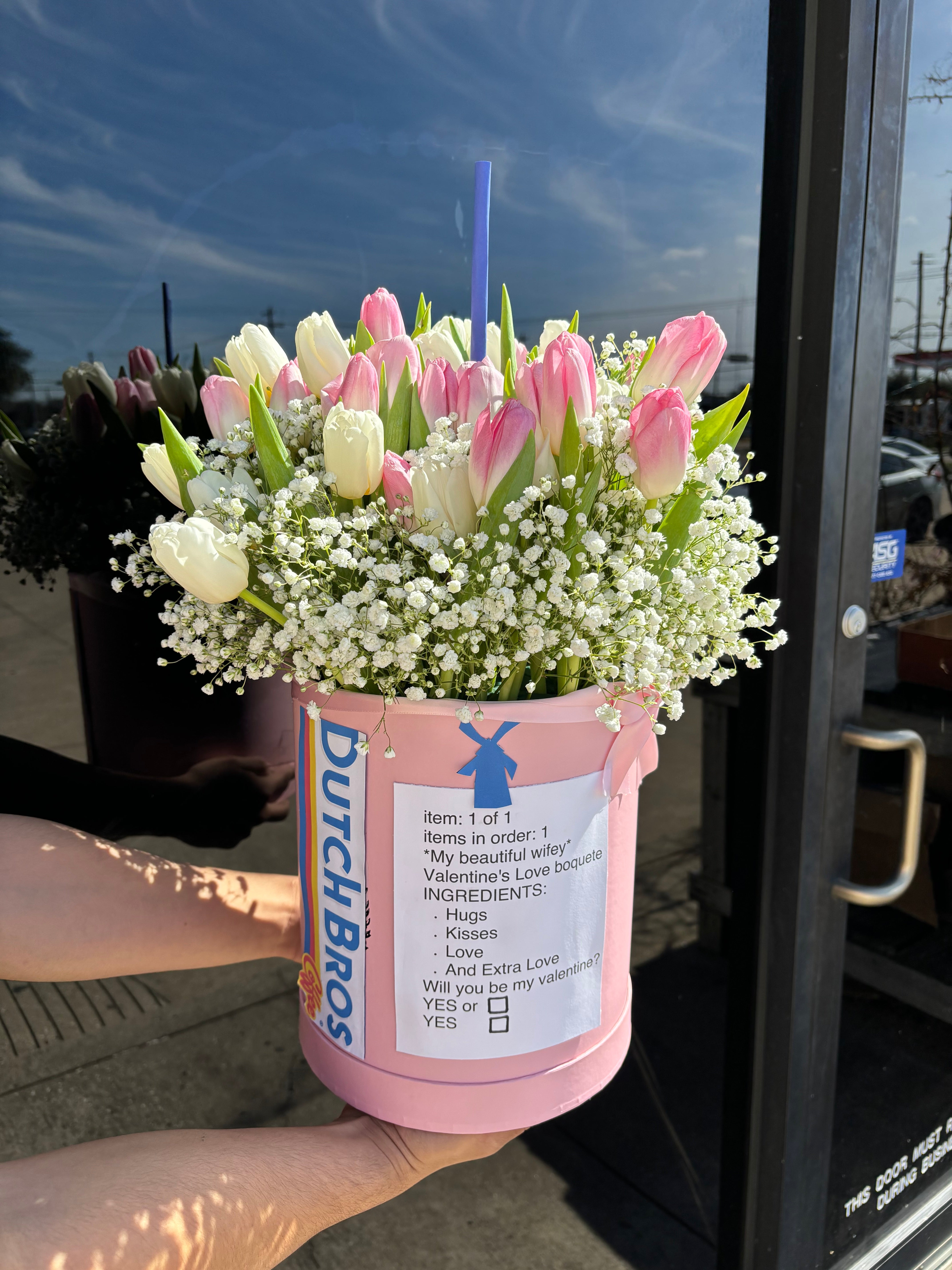 Dutchbros tulip flower cup🌷
