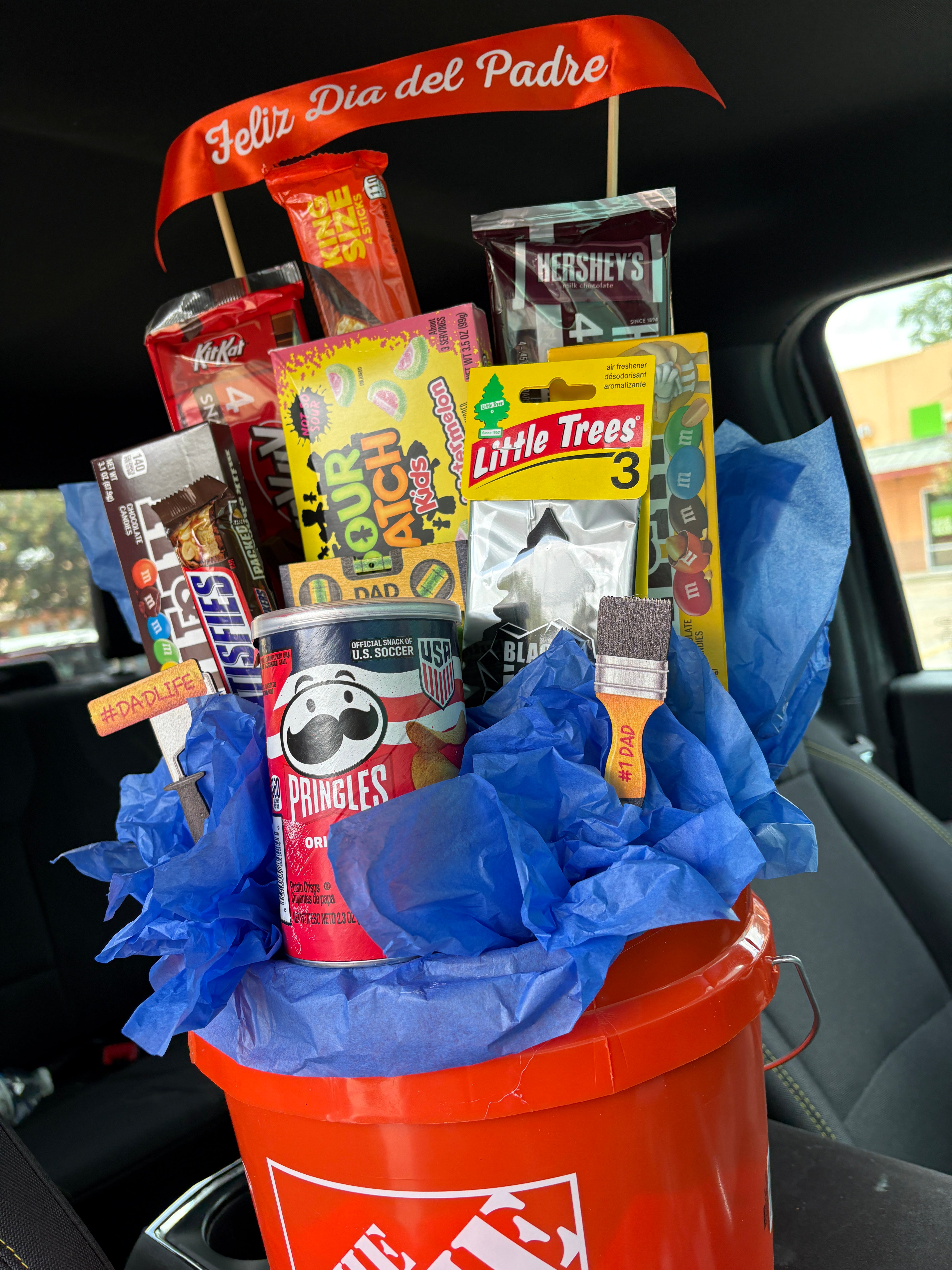 The ultimate Bucket Snacks For DAD🔧🧡