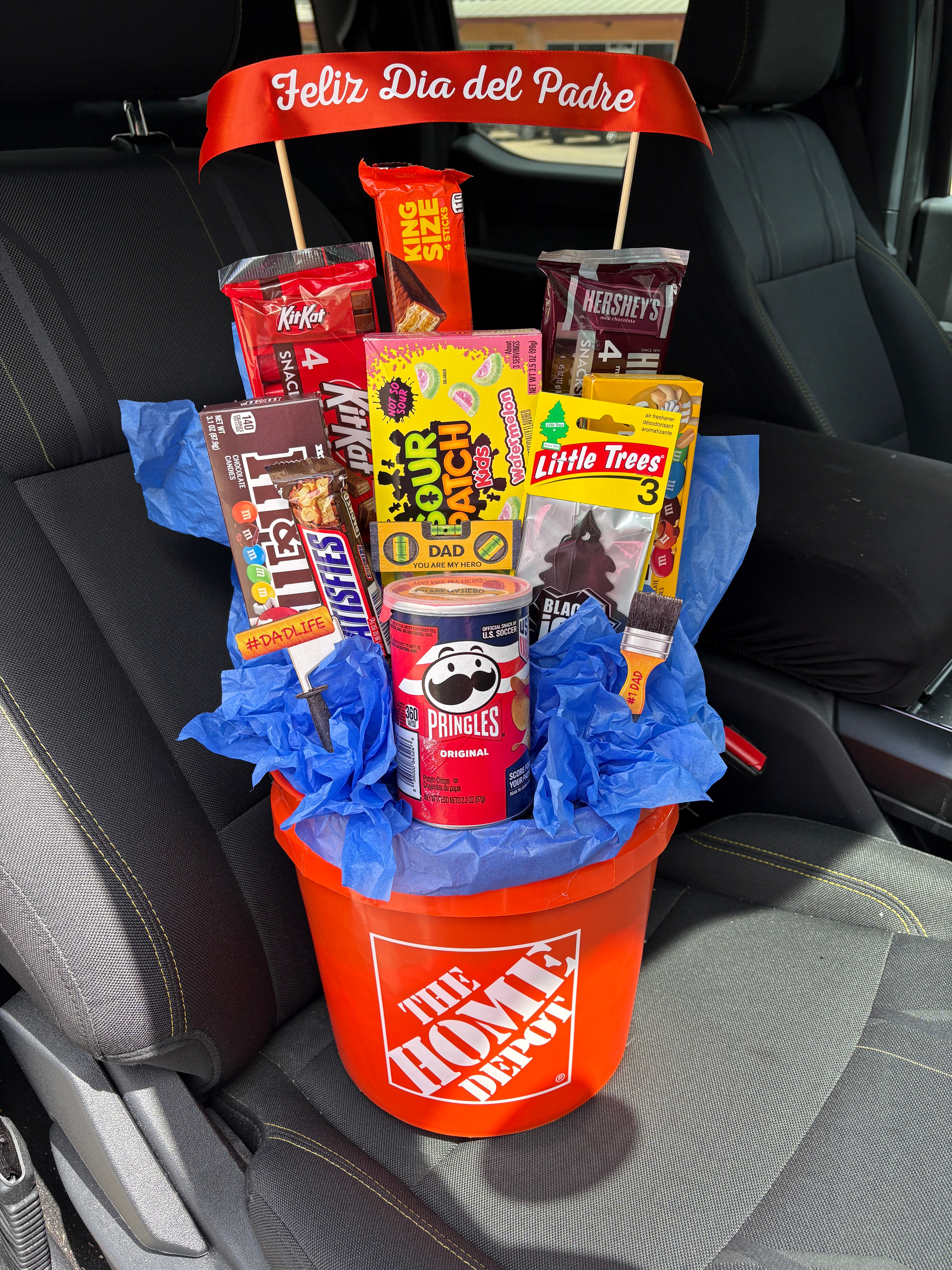 The ultimate Bucket Snacks For DAD🔧🧡