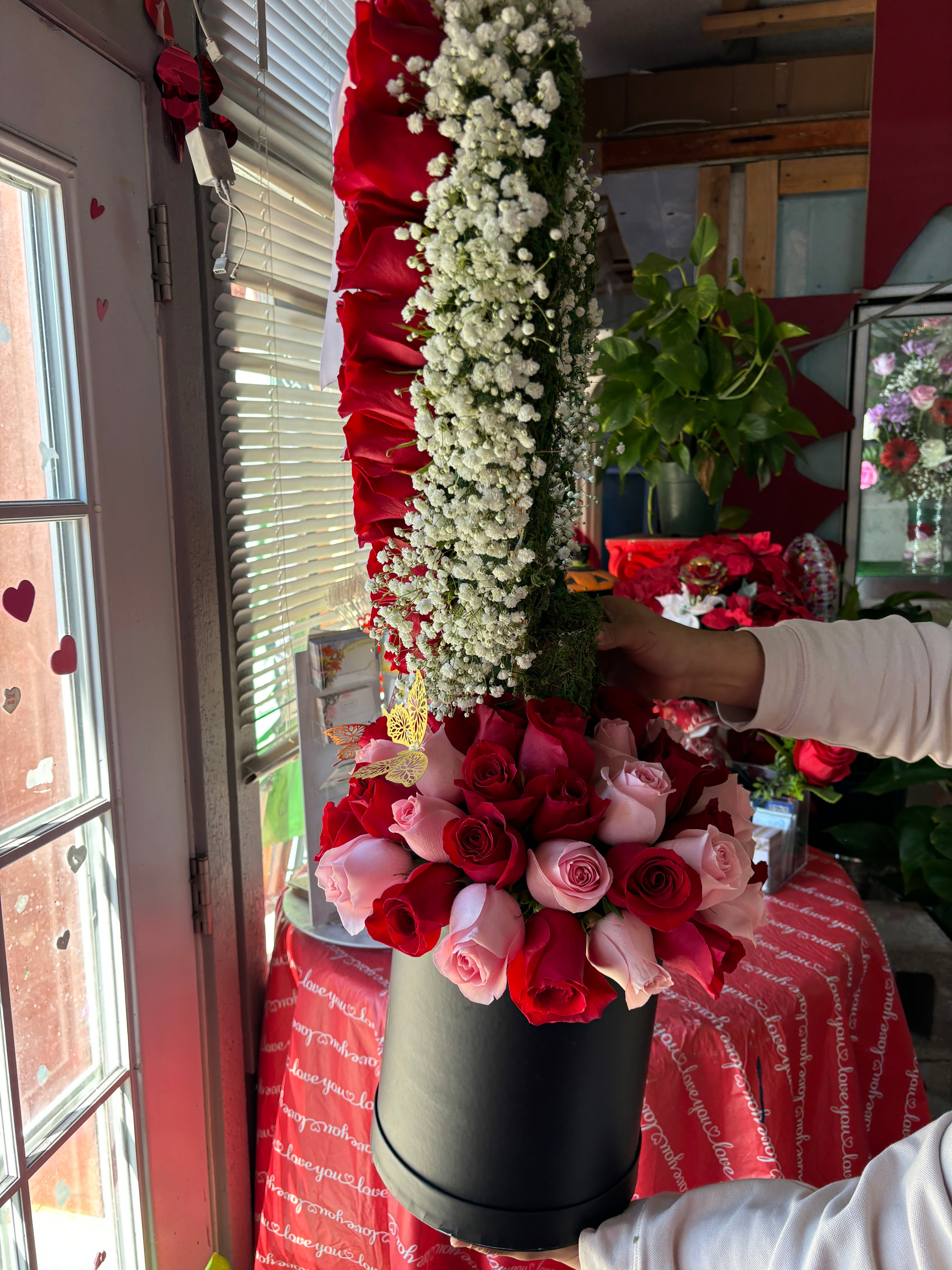 125 rose Rose Garden double tier Love