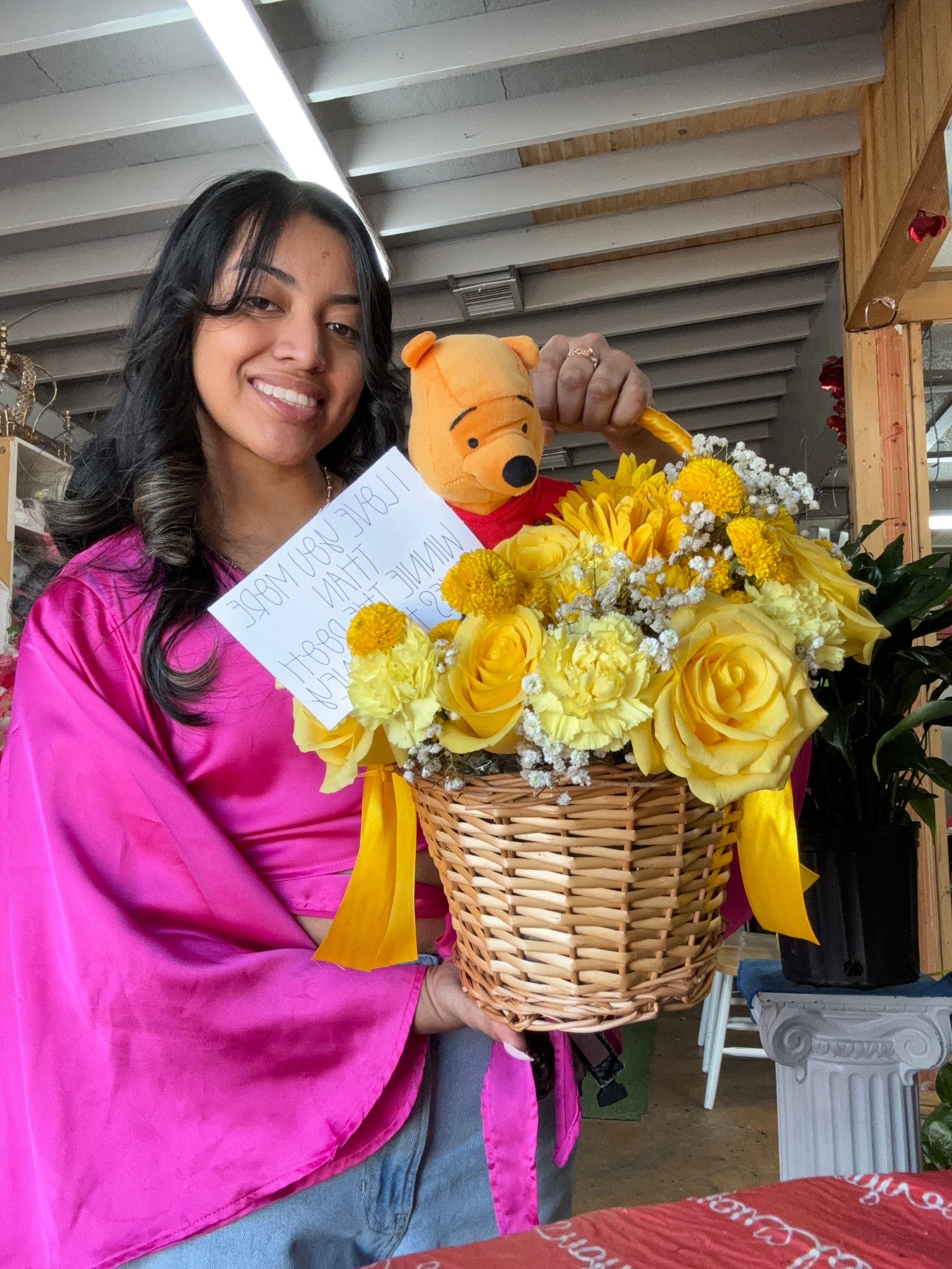 Yellow mix Garden basket 🍯