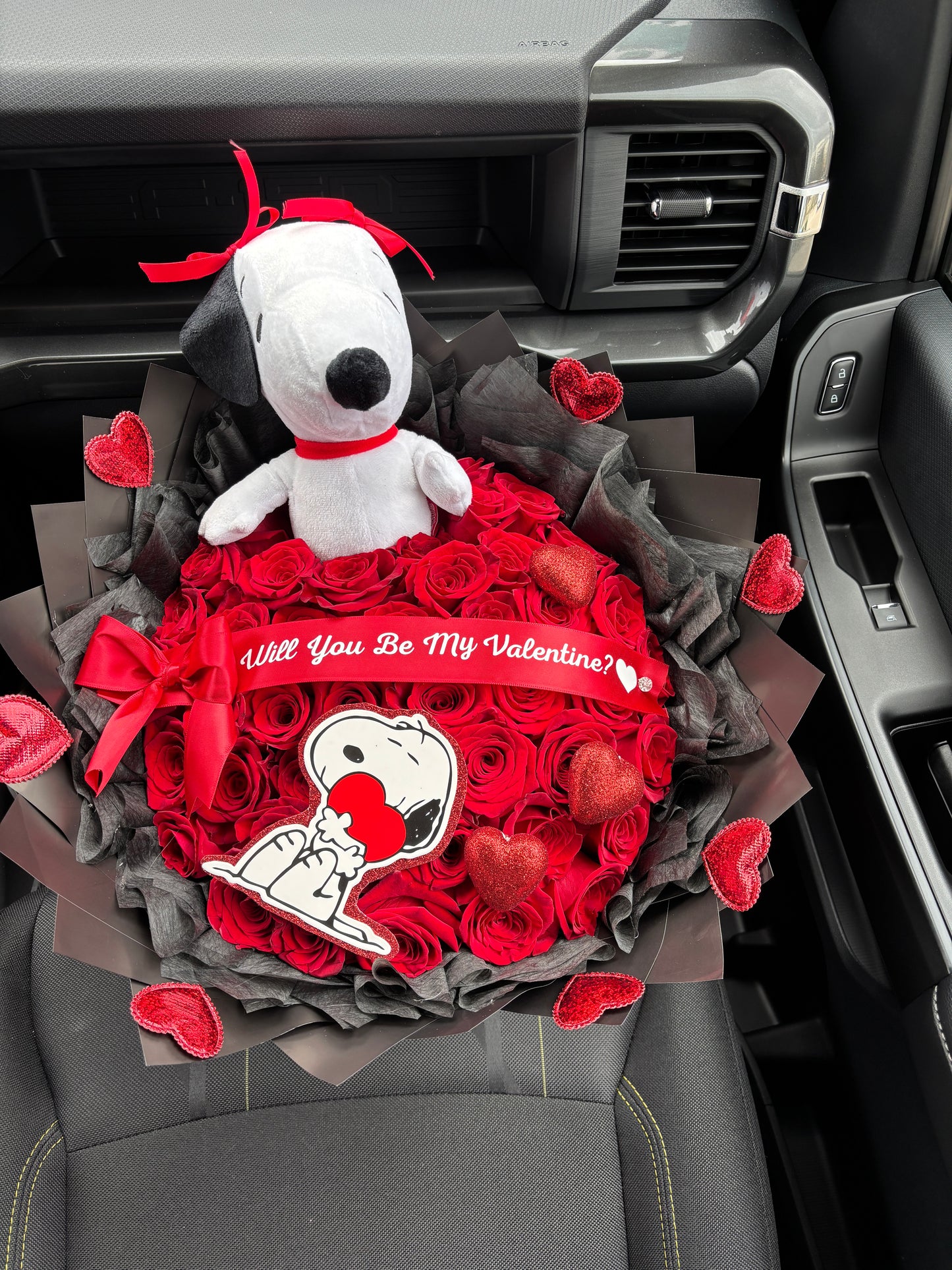 36 snoopy love bouquet 💌