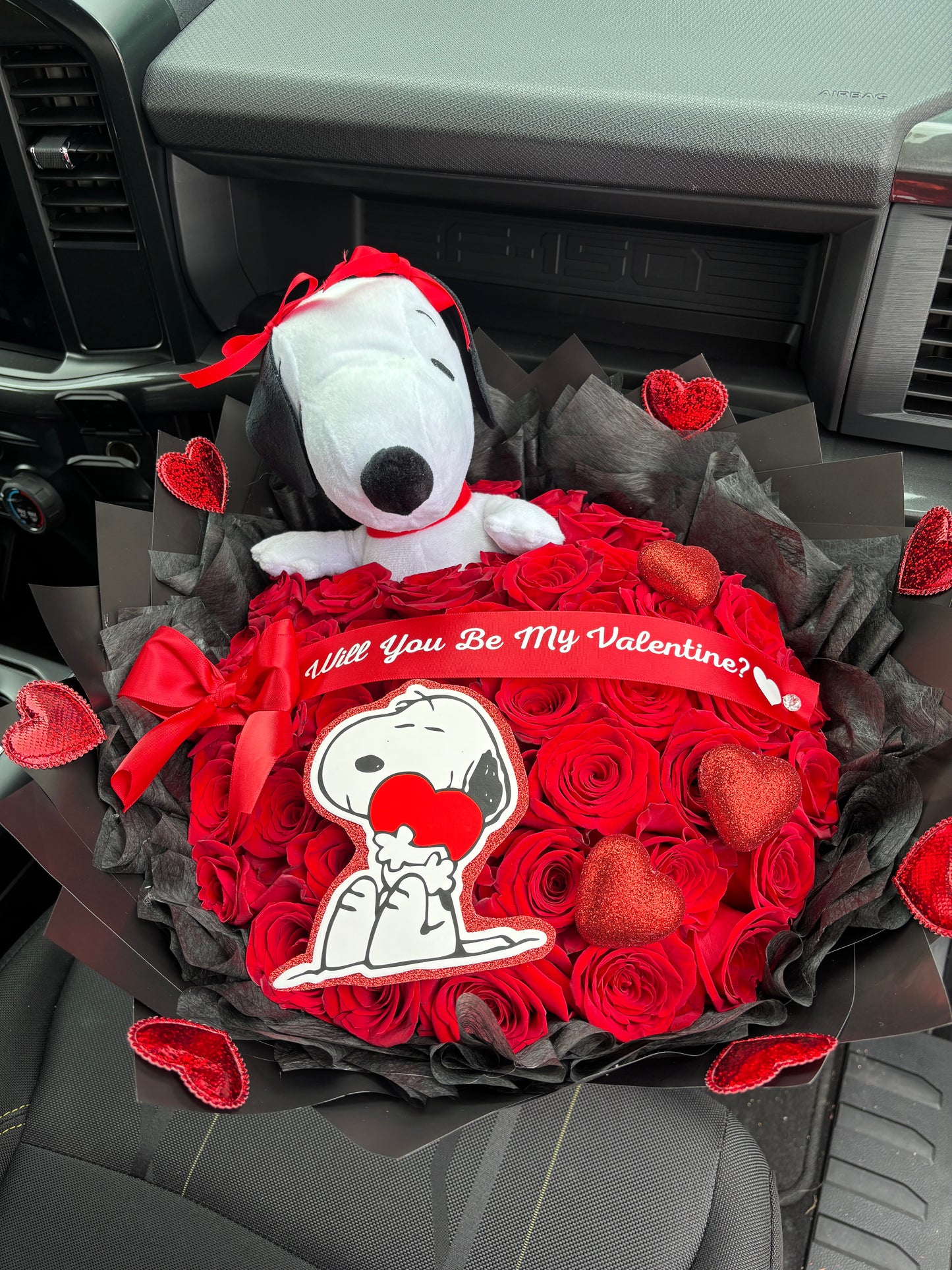 36 snoopy love bouquet 💌