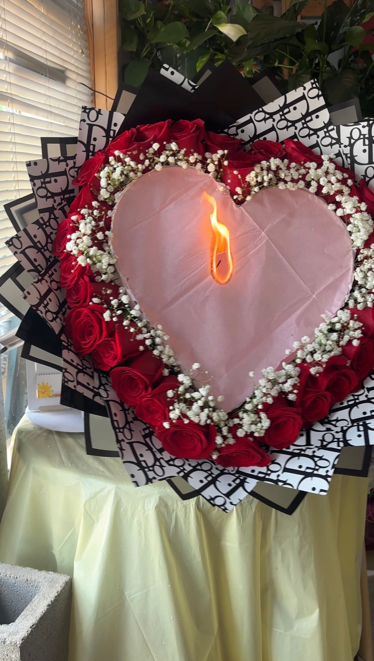 Large Burning bouquet ❤️‍🔥