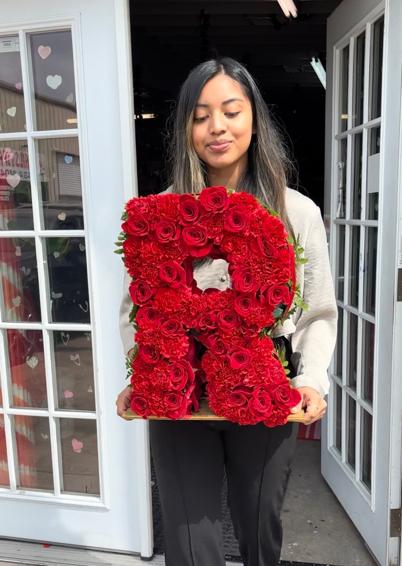 Standing Letters/Numbers Of flowers ❤️