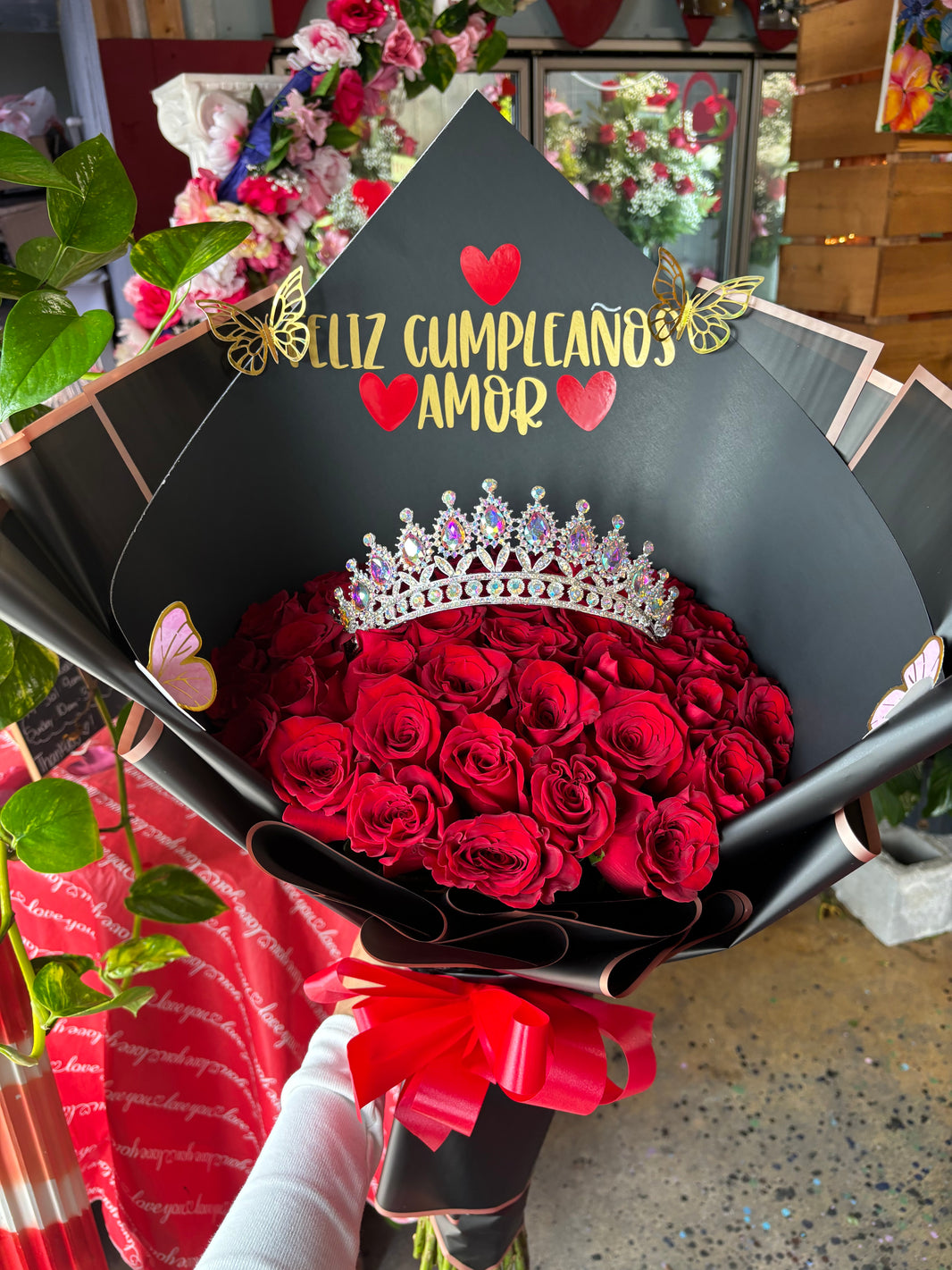 24 rose collection with different designs! – bouquetsbyrubyhtx