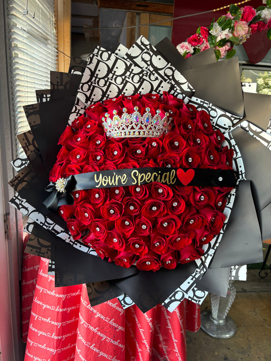 The Best Ramo BUCHONES ! (100 roses +) – bouquetsbyrubyhtx