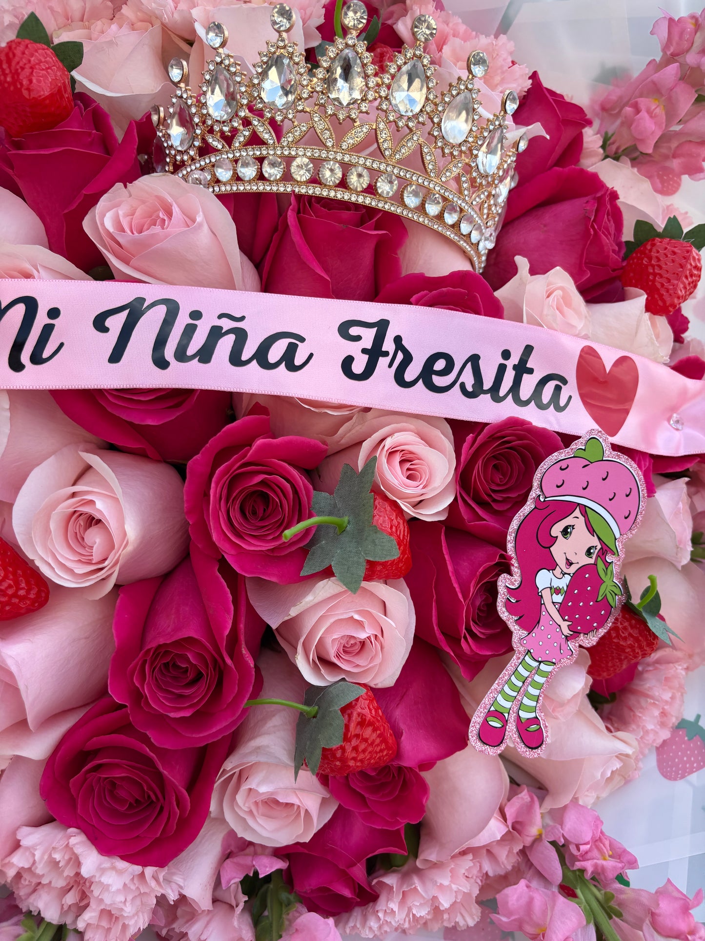 50 Rose Mi Fresa bouquet 🍓