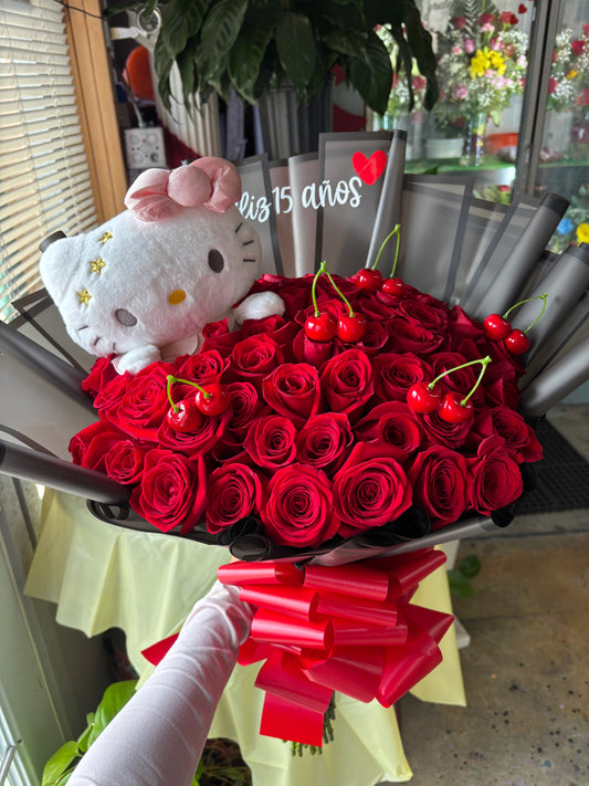 50 Fine Reds Hello Kitty 🍒