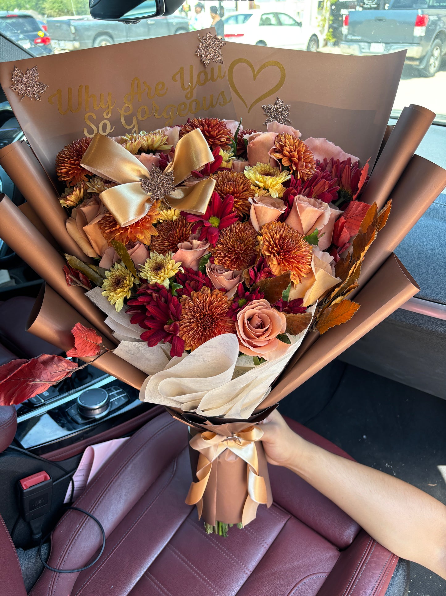 Fall Gorgeous Bouquet for her 🍂🤎