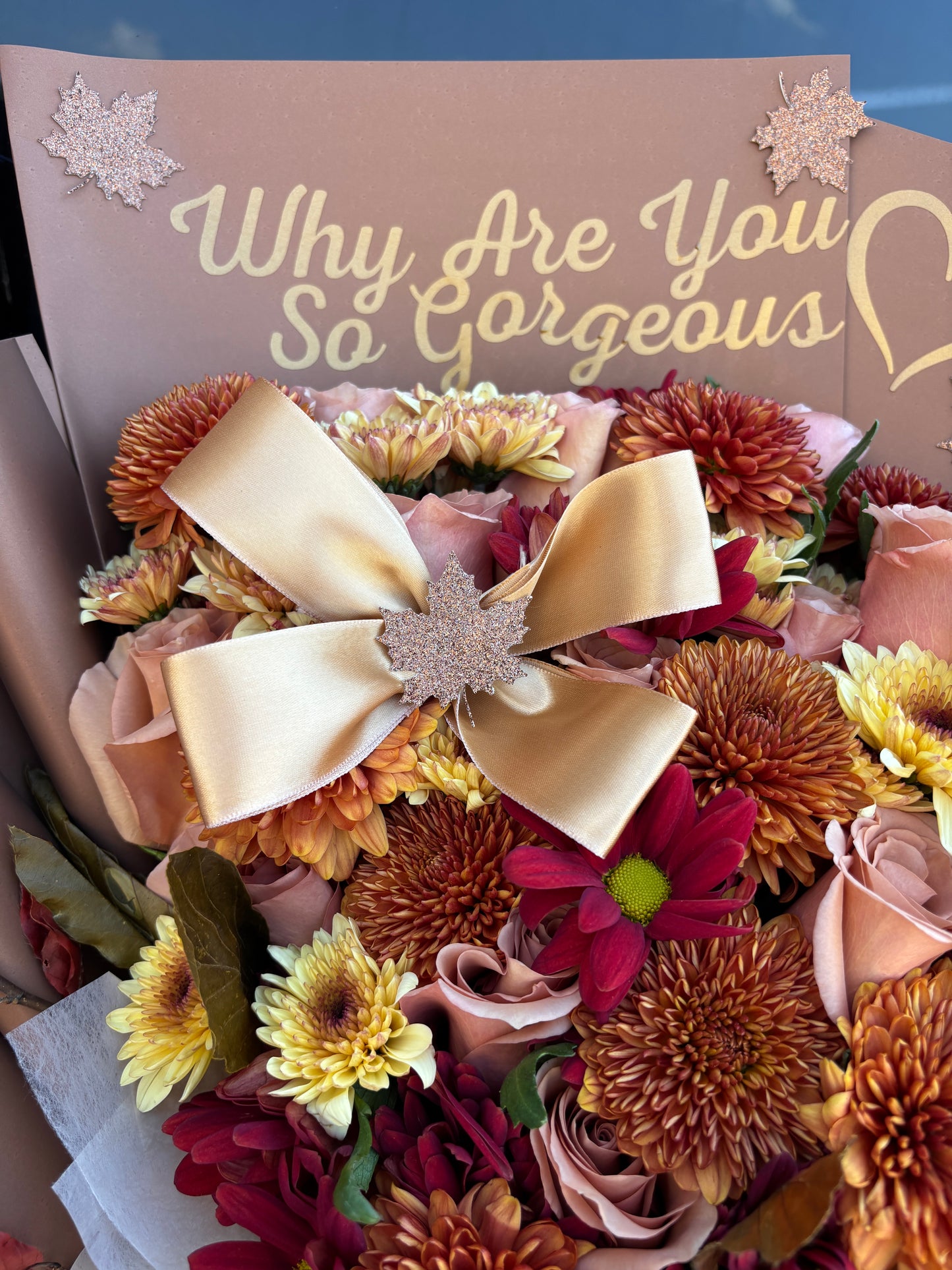 Fall Gorgeous Bouquet for her 🍂🤎